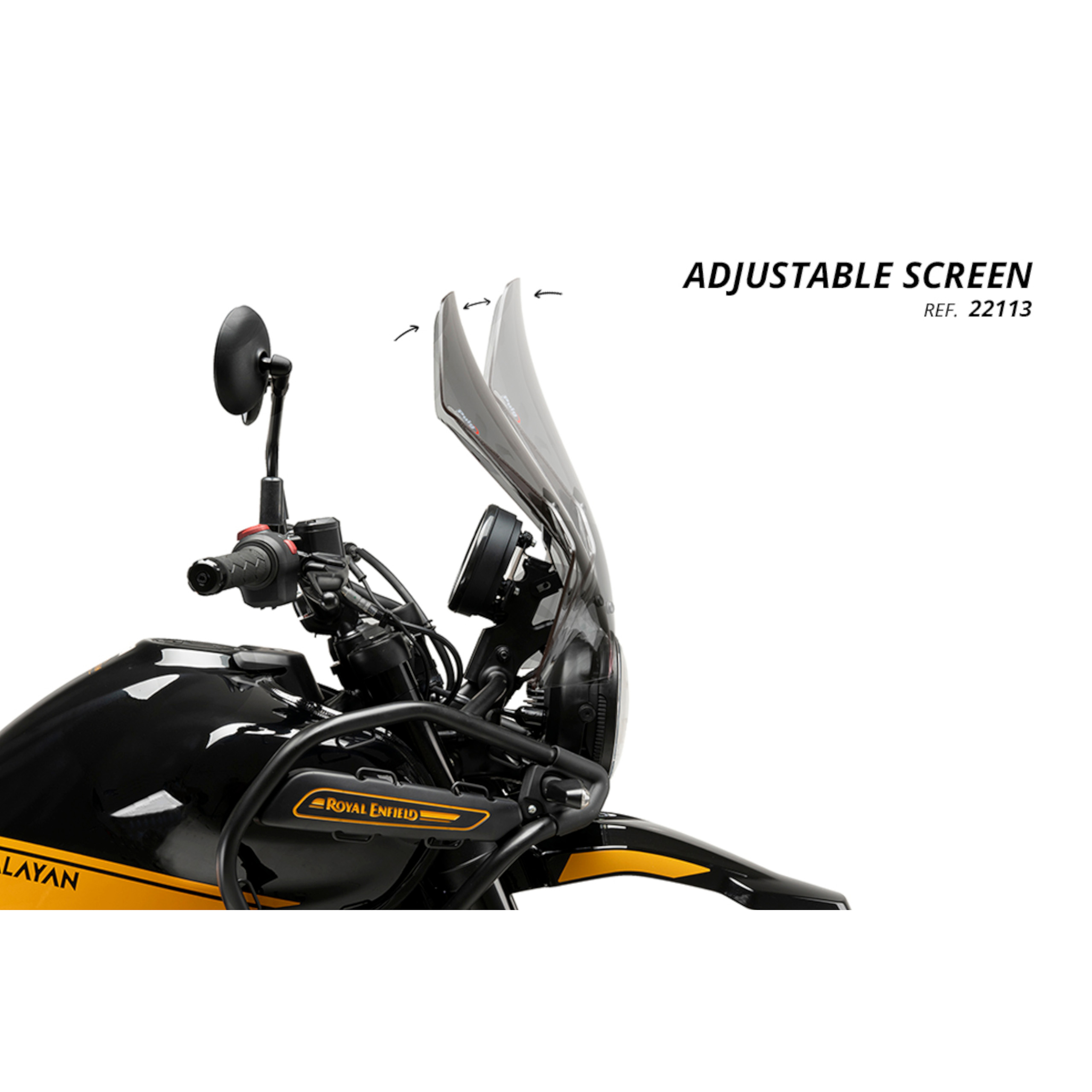 Puig-Verkleidungsscheibe Touren einstellbar-0002004