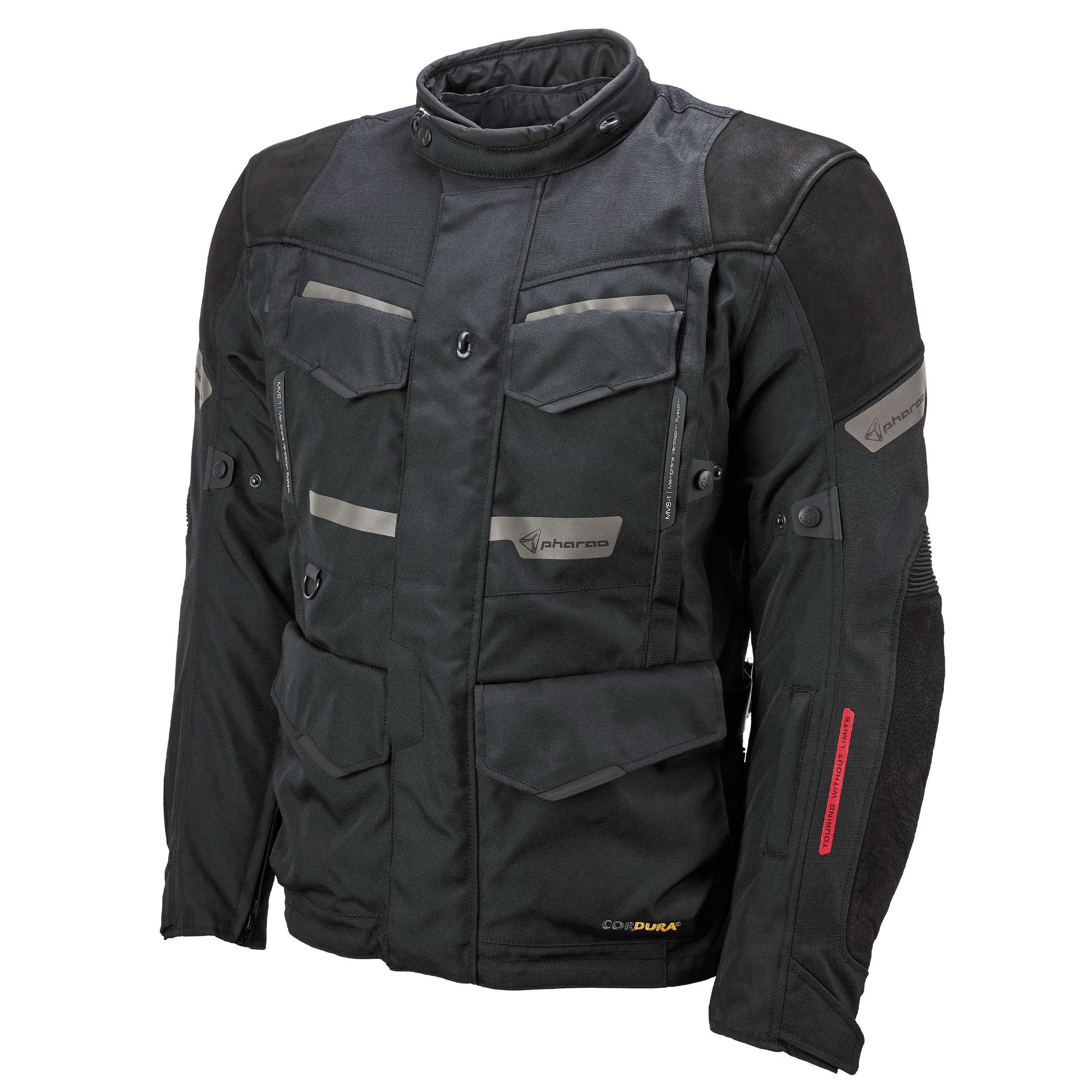 Pharao-Jucar WP Leder-/Textiljacke-0000857003001010