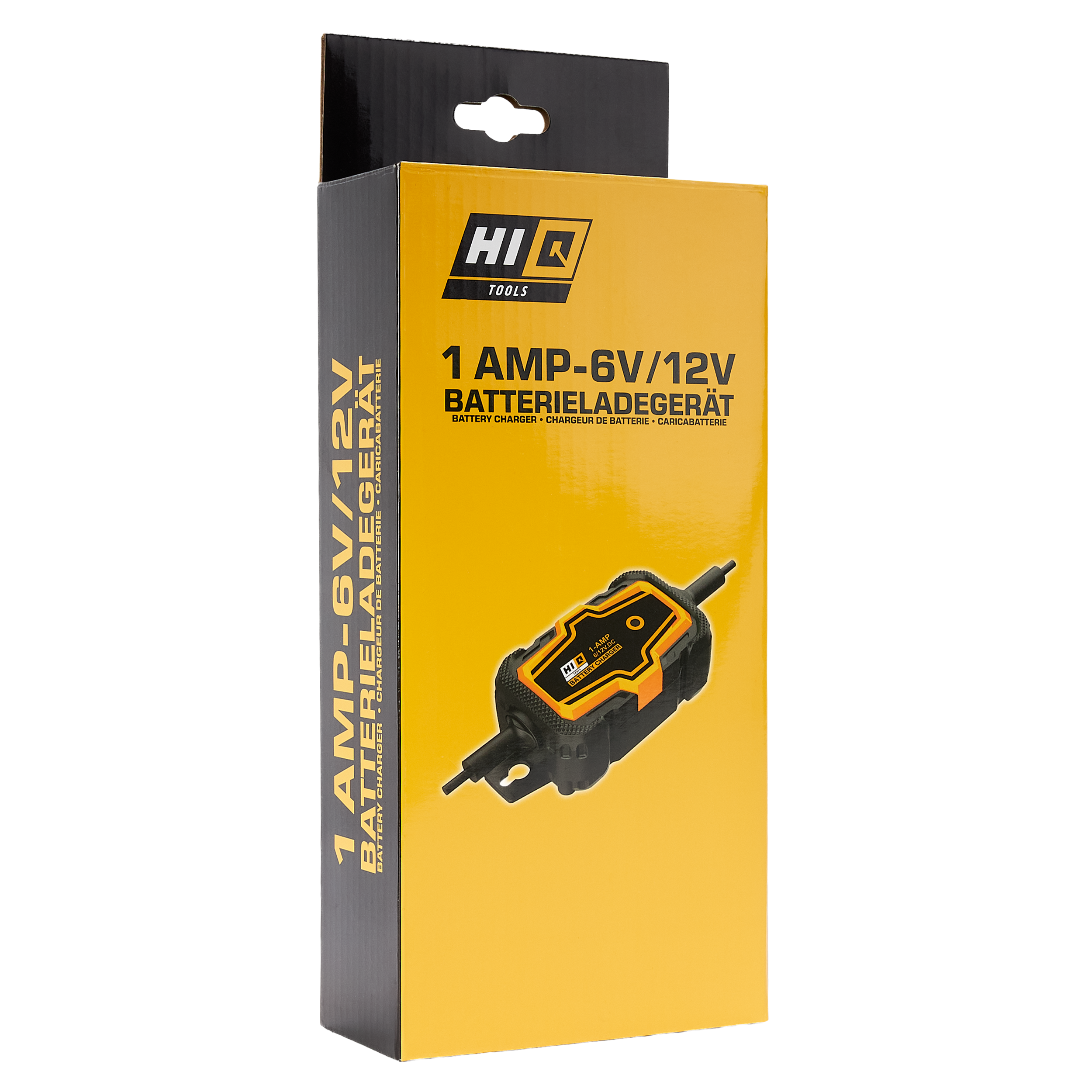 Hi-Q Tools-Batterieladegerät 6/12 Volt, 1 Ampere-0001305