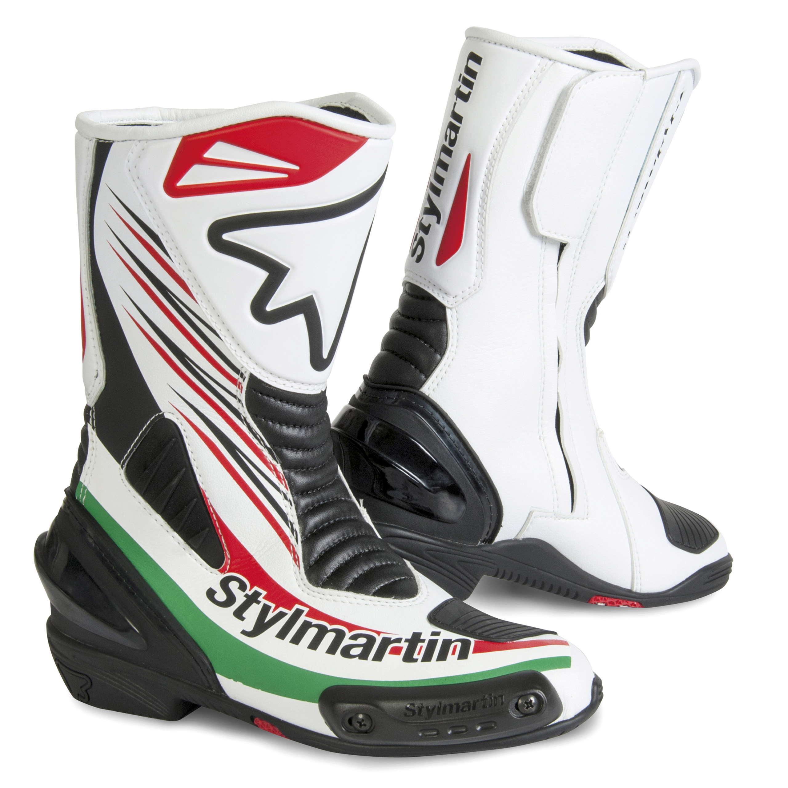 Stylmartin-Dream RS Evo Kinder Motorradstiefel weiß/schwarz 36-0001840999114736