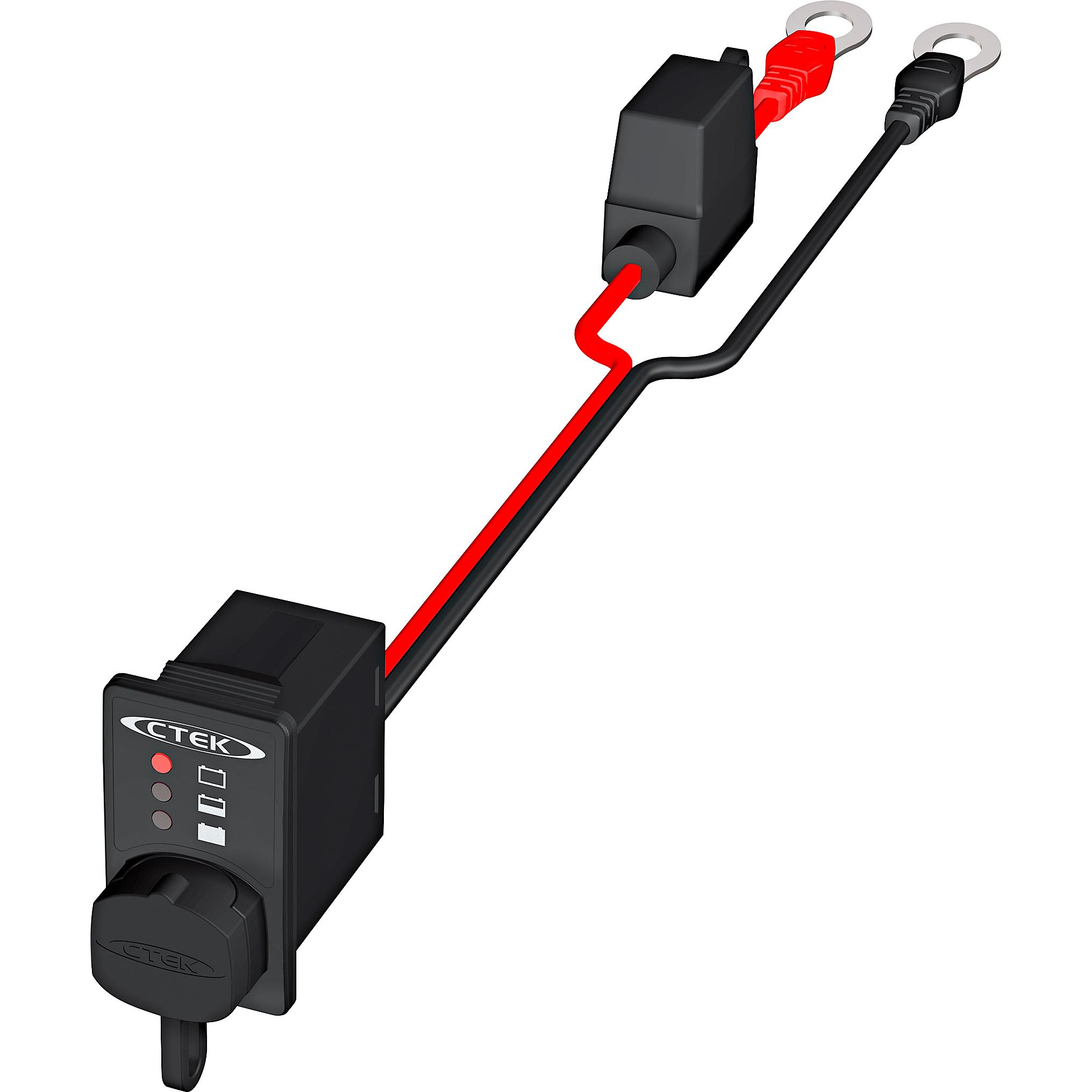 CTEK-Comfort Connect Steckdose mit Ladestandanzeige zum Einbau-5652521185000410