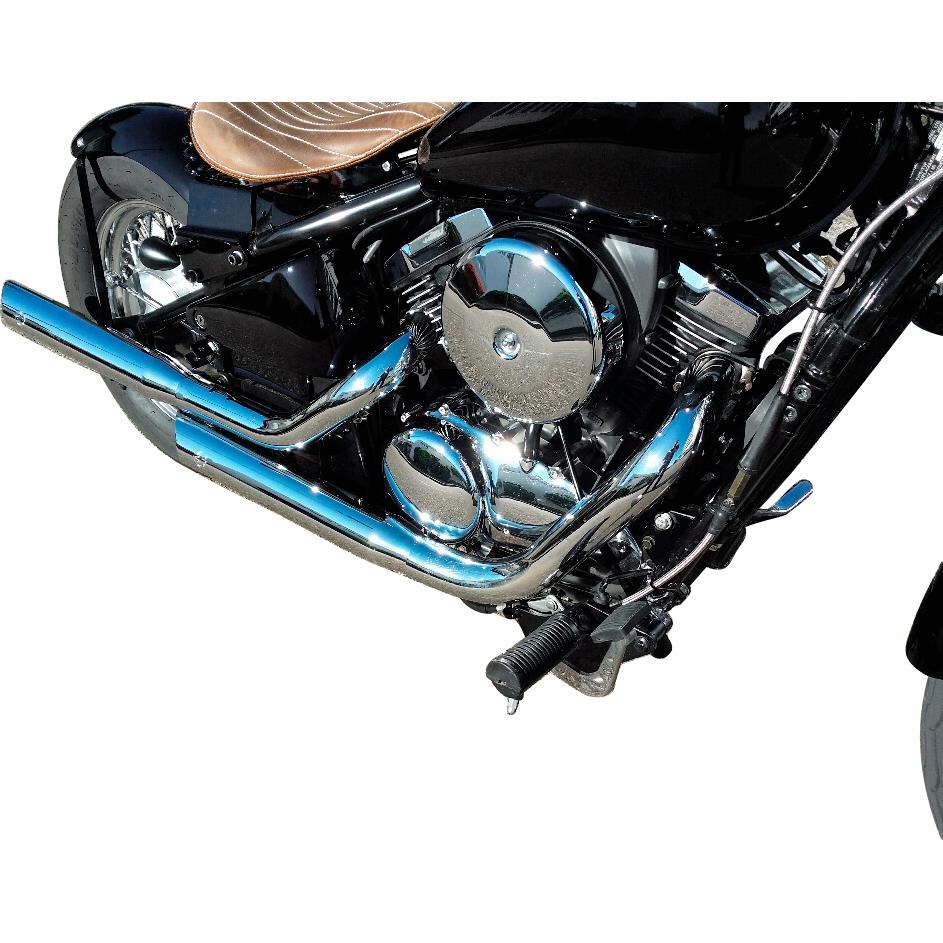 Falcon Cromo-Line exhaust 2-2 for Kawasaki VN 800 /Classic