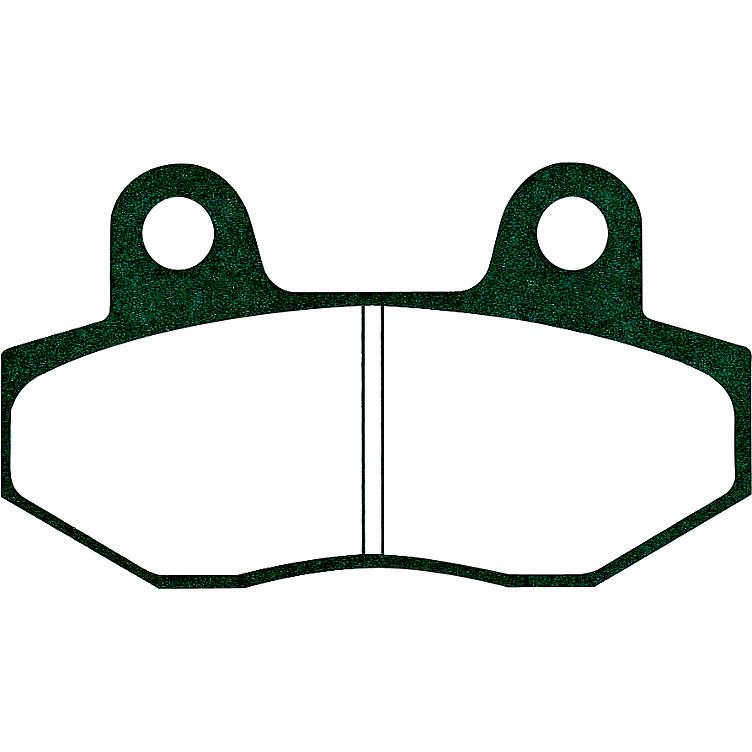 Hi-Q Bremsbeläge organisch FA086 77,3x42,2x7,2mm - Motorradteile & Ersatzteile - Bremsen