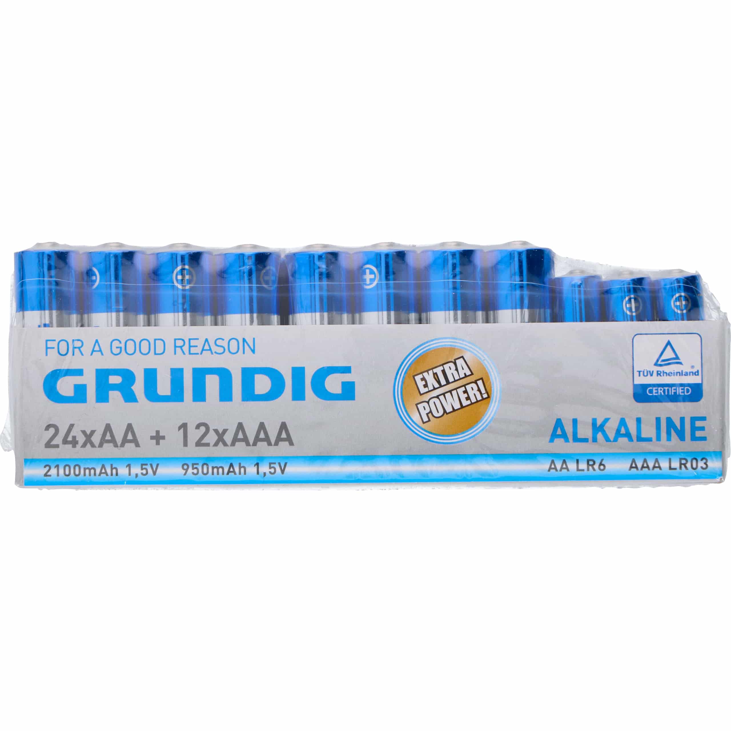Grundig-Alkaline Batterien (24xAA, 12xAAA)-5744421152011009