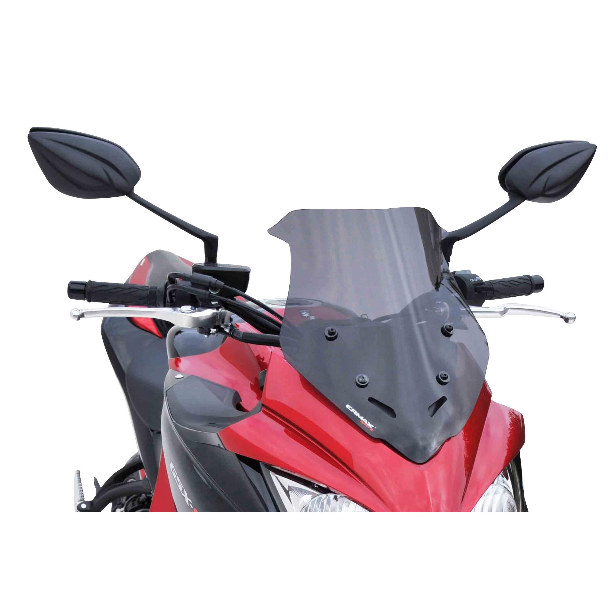 Ermax Scheibe Sport schwarz für Suzuki GSX-S 1000 F - Motorradteile & Ersatzteile - Verkleidungen & Abdeckungen