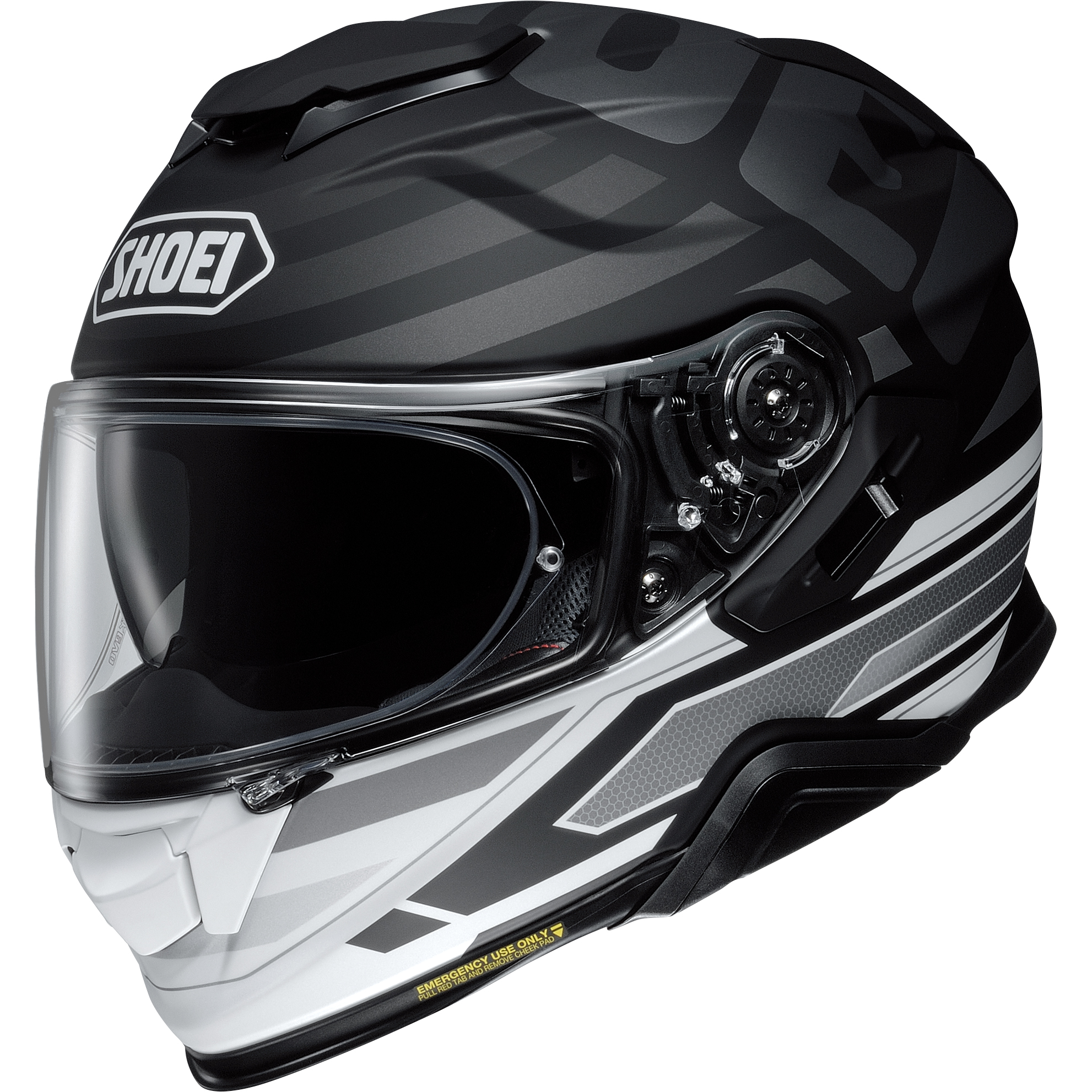 shoei gt air inertia motorcycle helmet black grey tc5 GT-Air II Notch Full Face : Automotive With a built GT-AIR II APERTURE // Sport