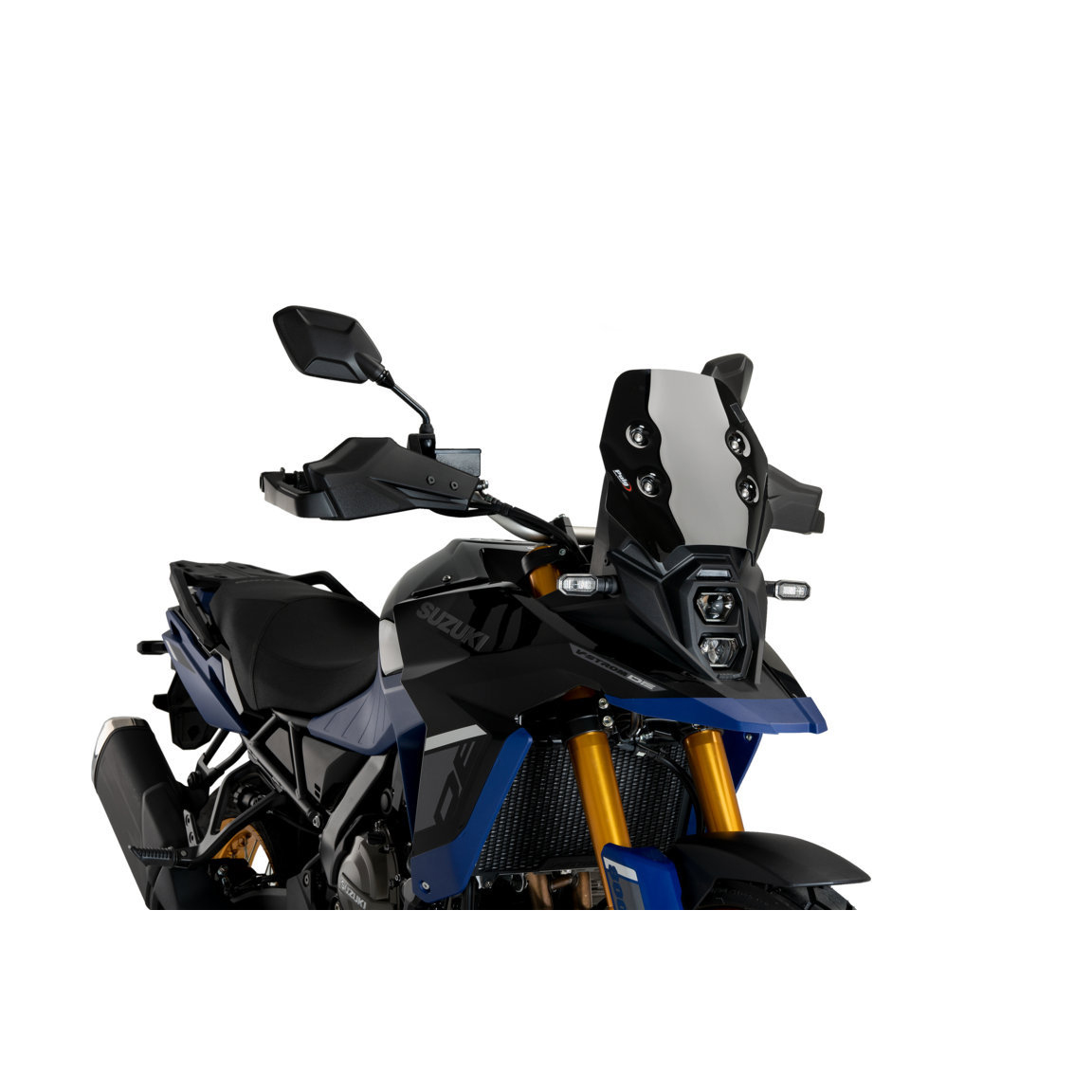 Puig Sportscheibe schwarz für Suzuki DL 800 V-Strom DE - Motorradteile & Ersatzteile - Verkleidungen & Abdeckungen