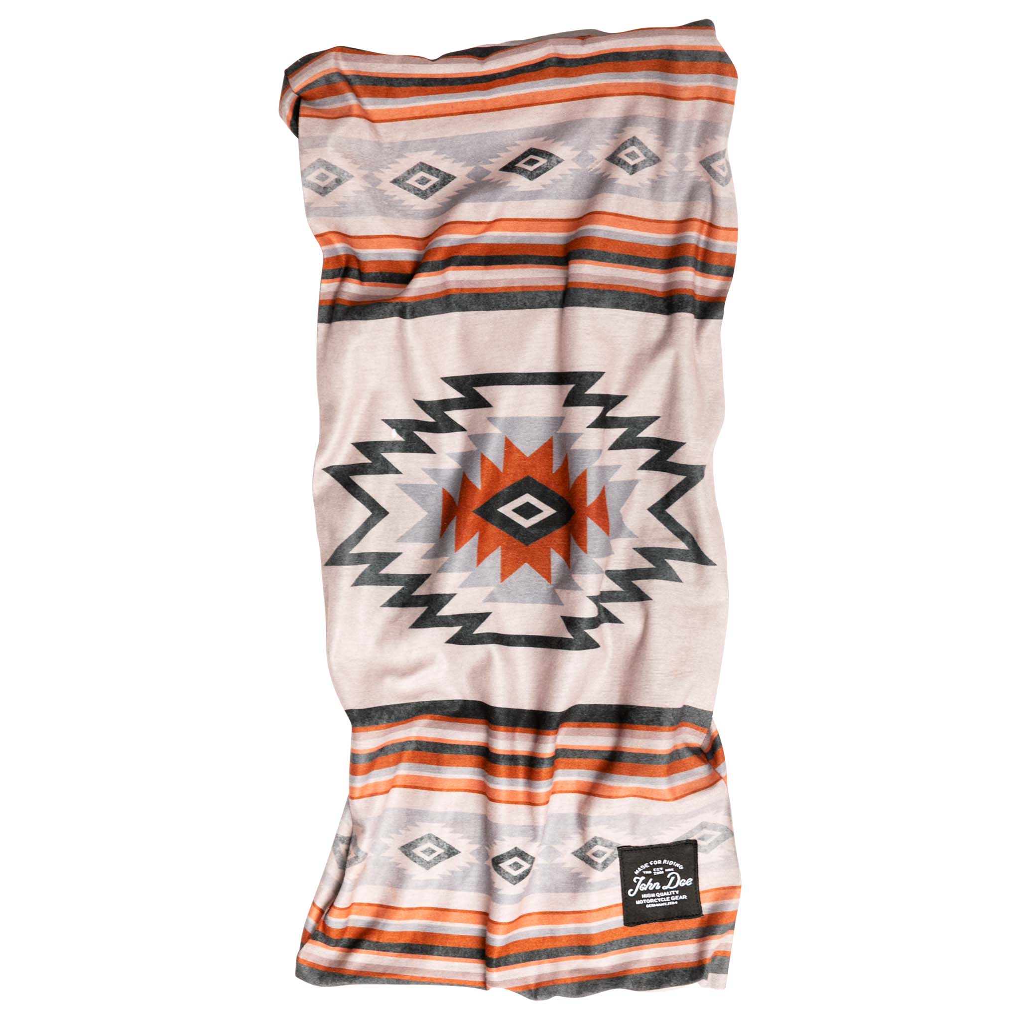John Doe-Tube Chicano Halstuch grau/orange-0000487999055