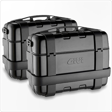 Givi Monokey® Koffer Trekker Paar TRK33BBPACK2 schwarz 66 Liter - Motorradzubehör - Motorradgepäck