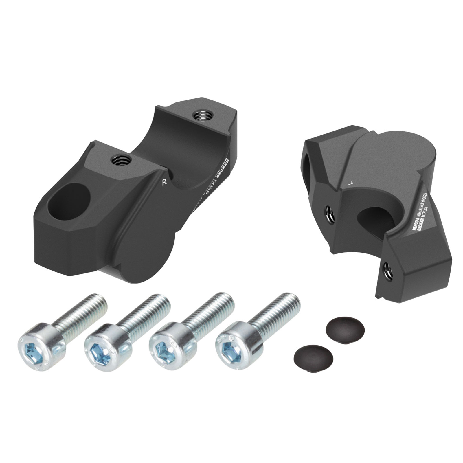 Hepco & Becker Handlebar relocation 30/25mm black for XJR 1300 2015-2016
