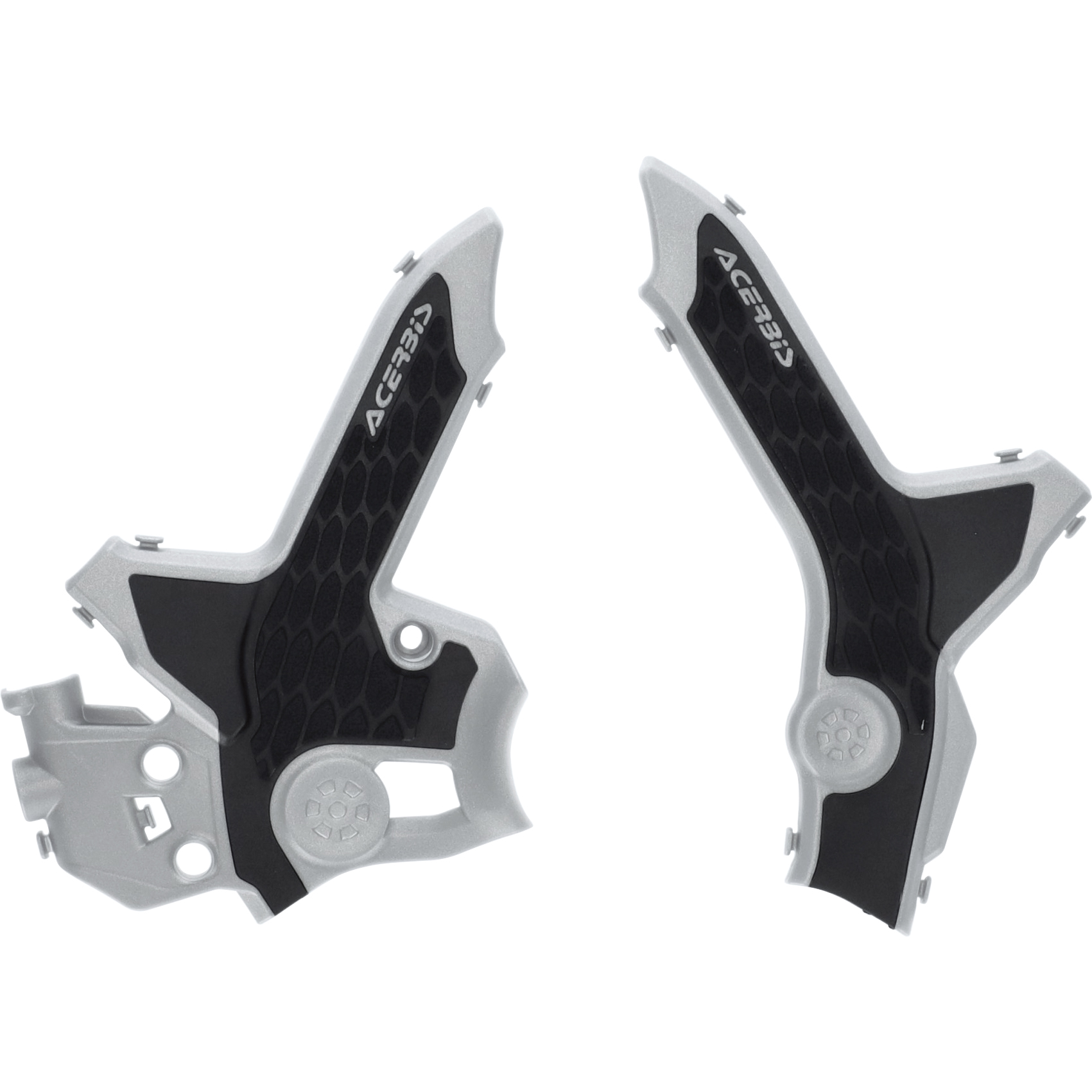 Acerbis Rahmenprotektorenpaar X-Grip schwarz/grau für Honda CRF 300 - Motorradteile & Ersatzteile - Anbauteile