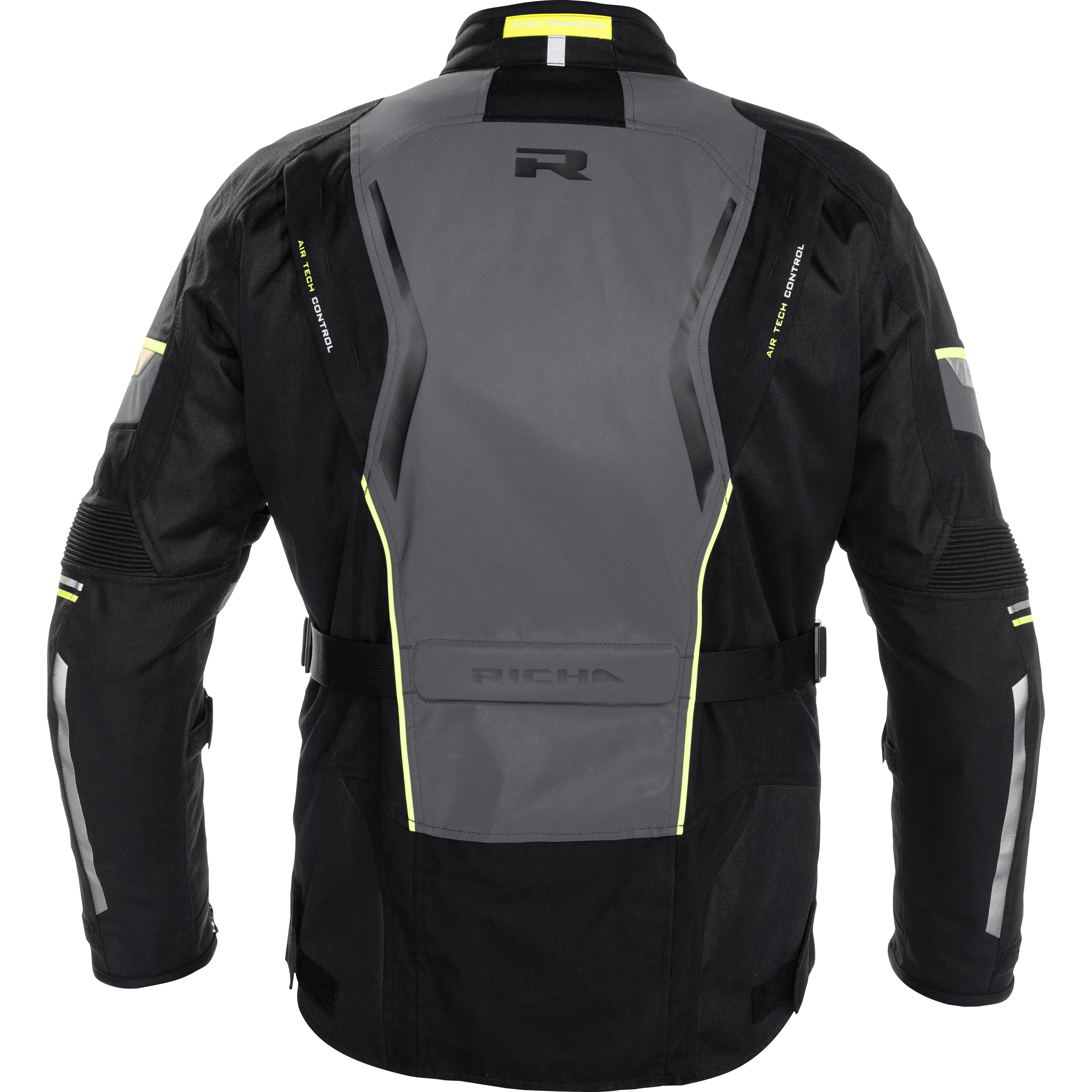 Richa-Infinity 2 Flare Textiljacke grau/neon-gelb L-2016281999009010