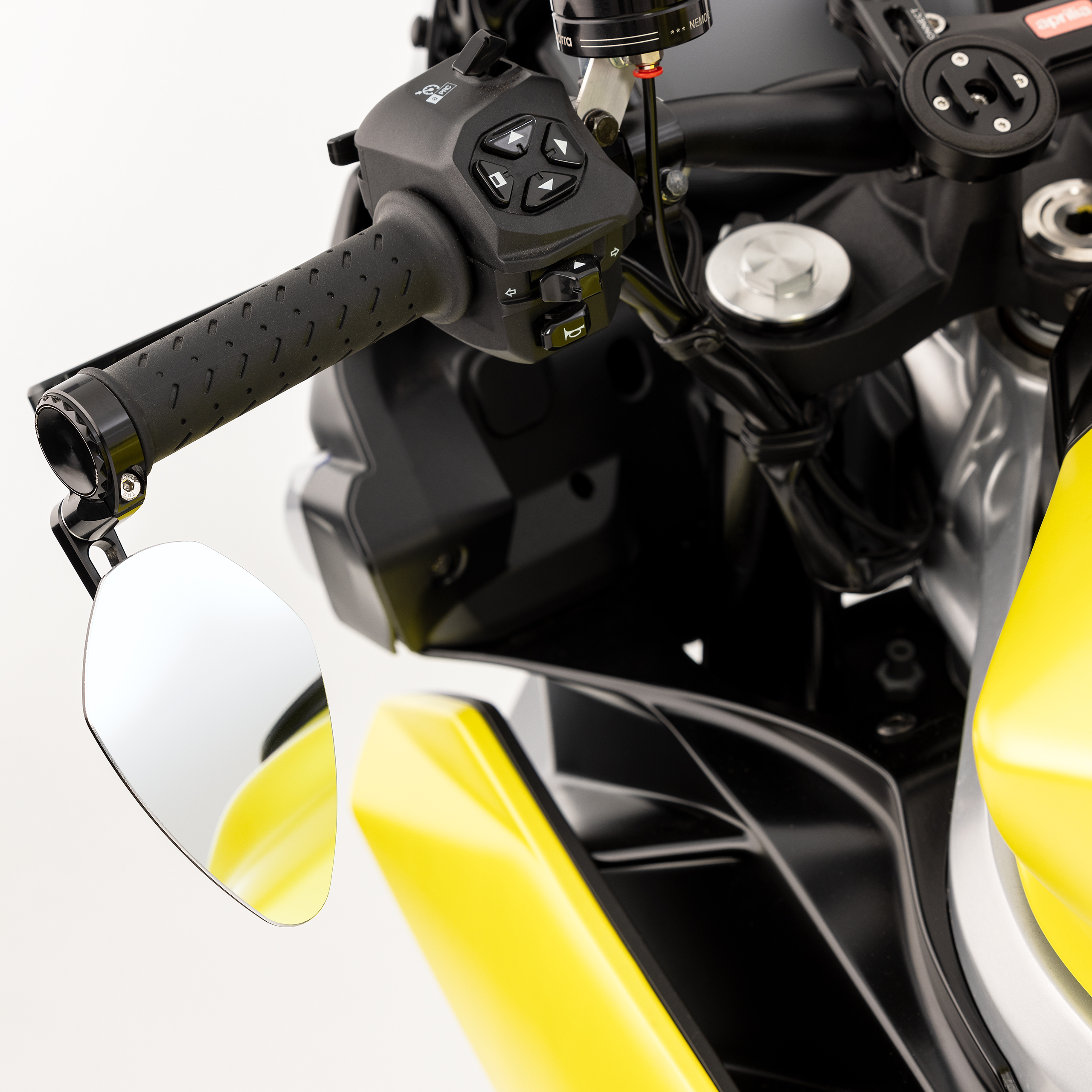 Motogadget-Lenkerendenspiegel mo.view sport 60 flip schwarz-0000727112000000