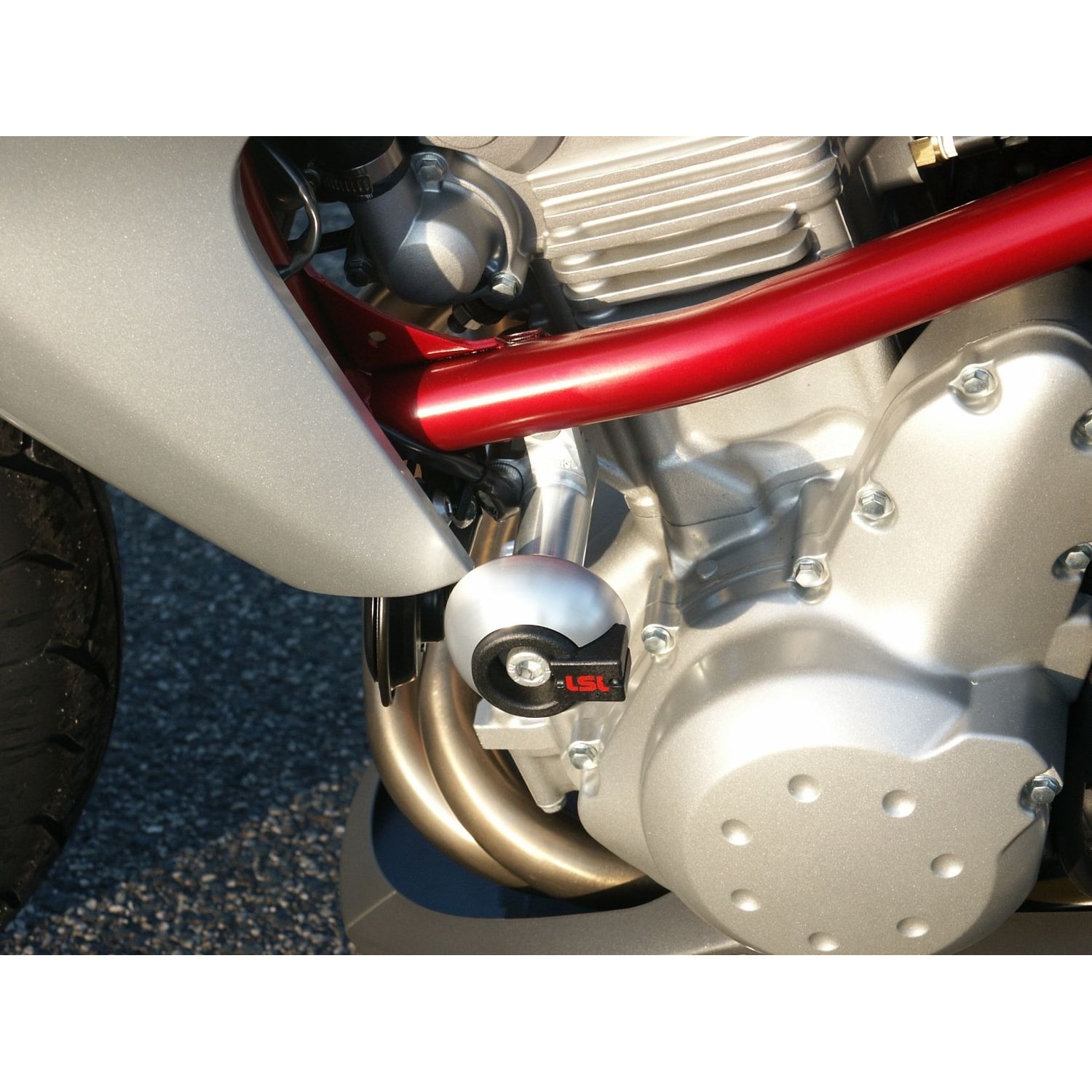 LSL Sturzpadanbausatz Crash Pad für Kawasaki ER-6 n/Versys 650 - Motorradteile & Ersatzteile - Anbauteile