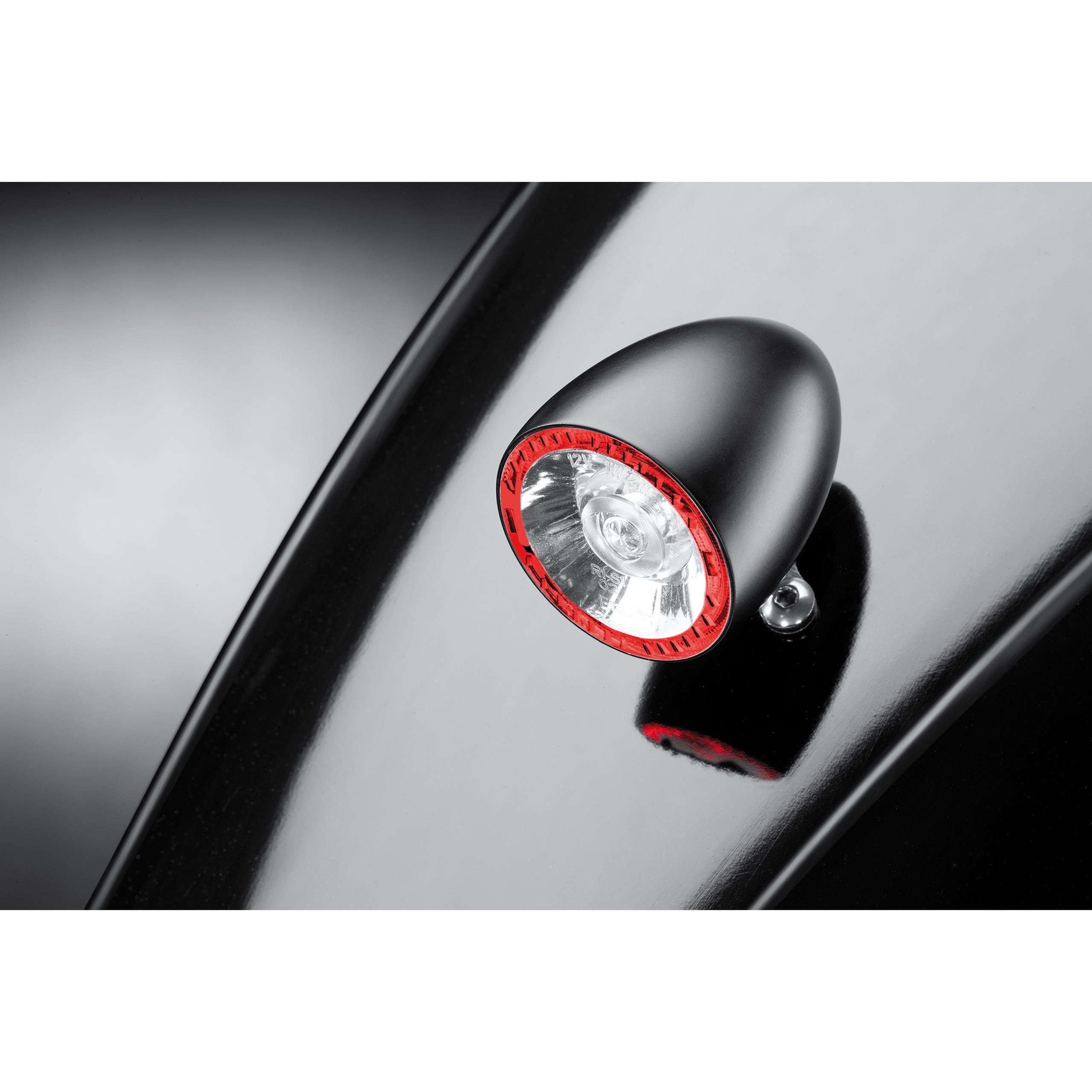 Kellermann LED Metall Brems-/Rücklicht Bullet 1000® RB Ø39mm schwarz - Motorradteile & Ersatzteile - Beleuchtung