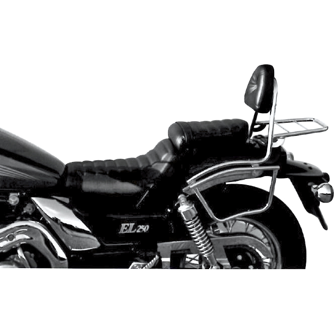 Hepco & Becker Sissybar chrom für Kawasaki EL 250/252 - Motorradteile & Ersatzteile - Anbauteile