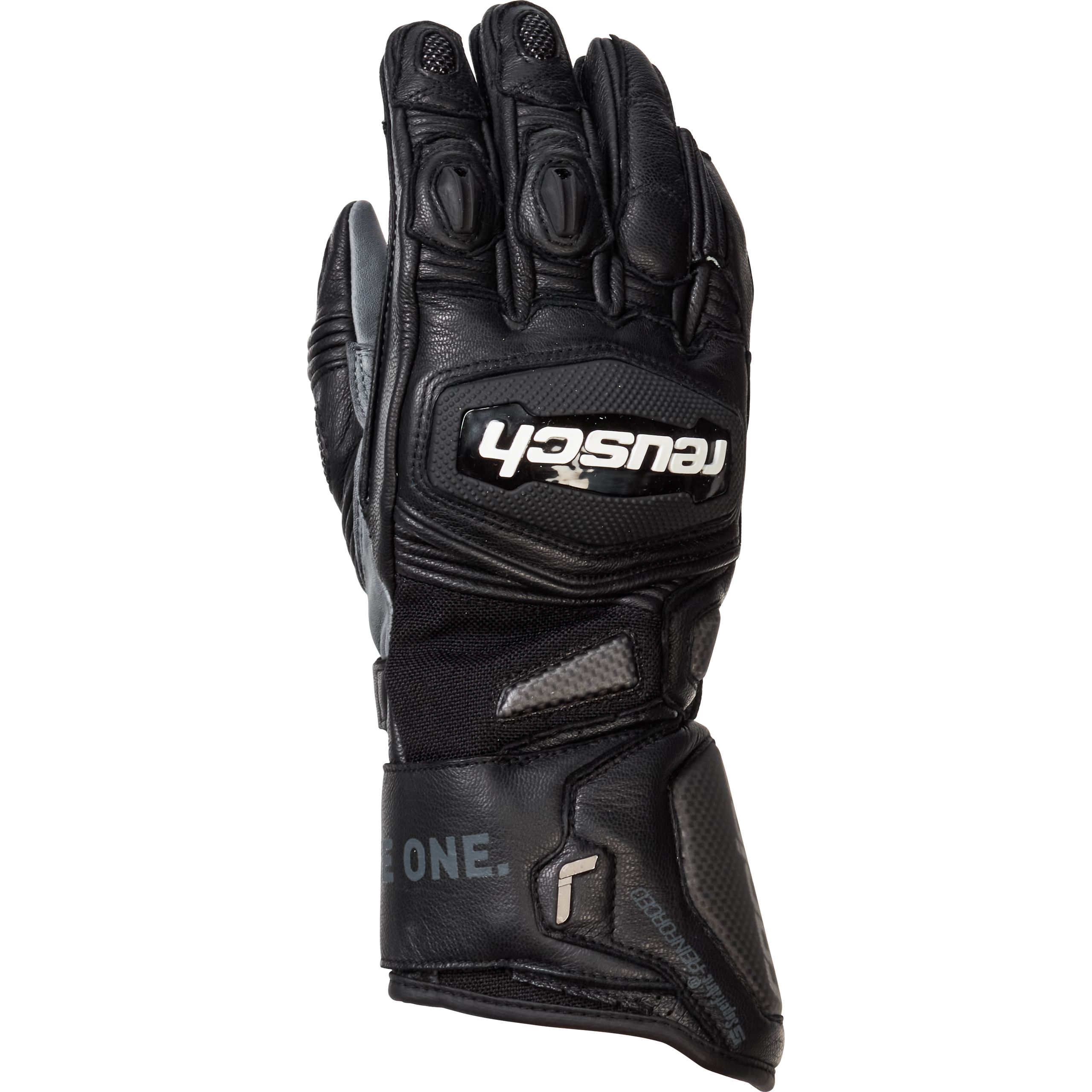 Reusch Donna Premium Damen Lederhandschuh lang schwarz W-7,5 - Motorradbekleidung - Motorradhandschuhe