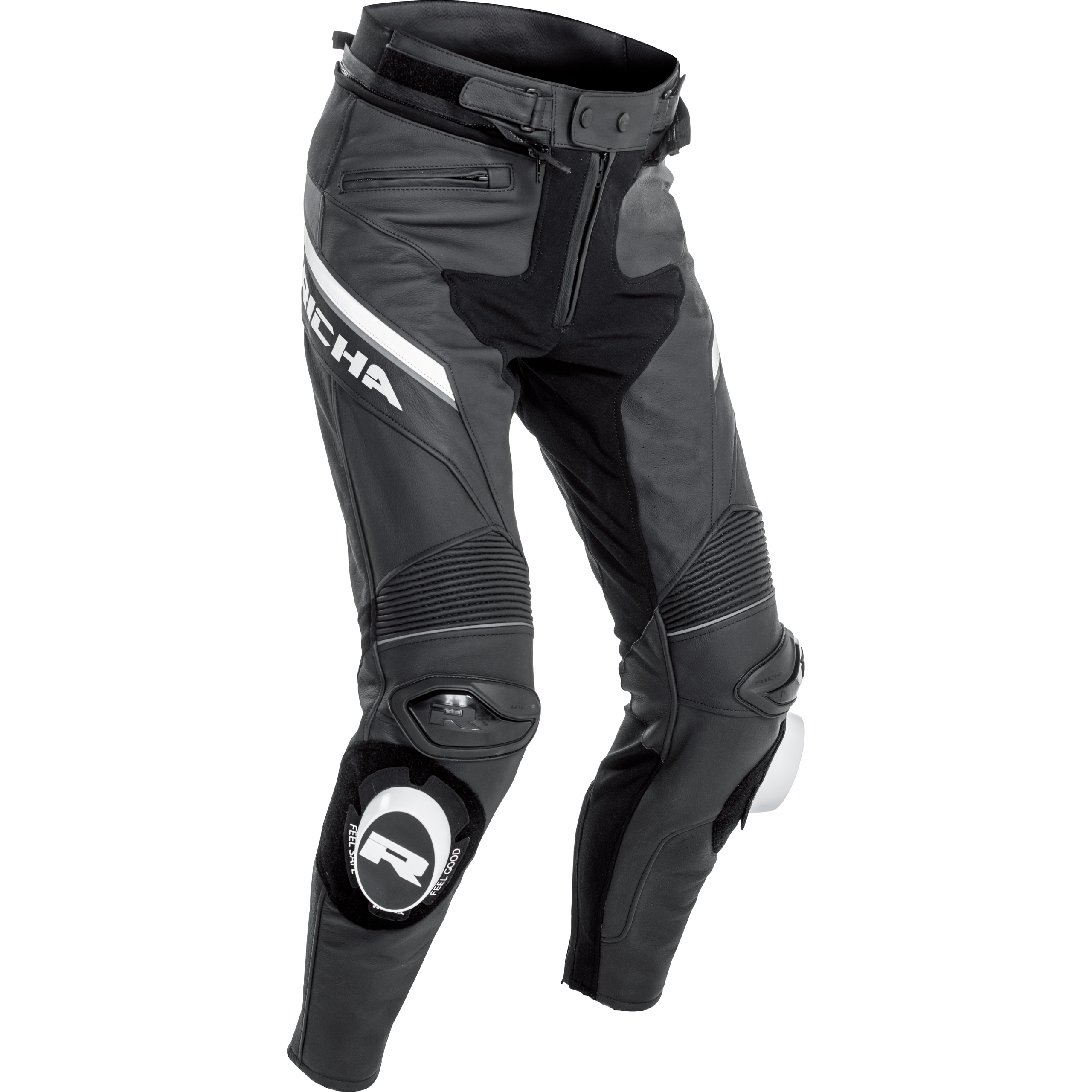 Richa-Viper 2 Street Lederhose schwarz/weiß 60-1109761999004311