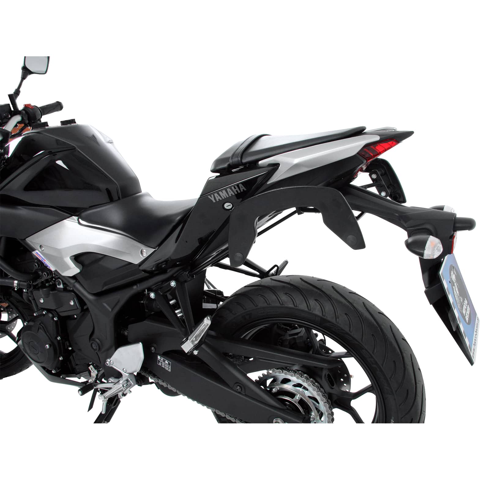 Hepco & Becker Seitentaschenhalter C-Bow schwarz für Yamaha MT-03 2016-2019 - Motorradzubehör - Motorradgepäck