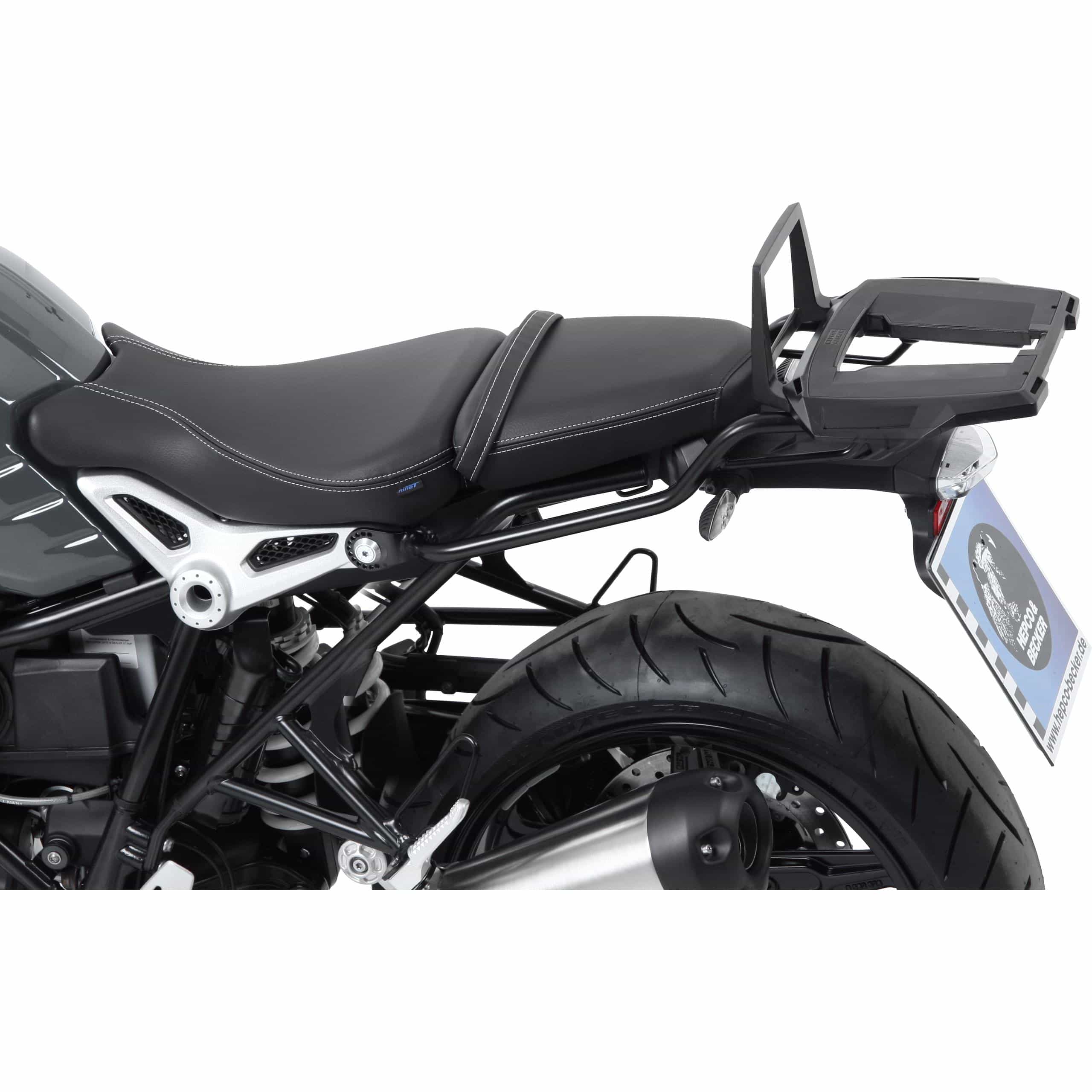 Hepco & Becker Alurack Gepäckbrücke schwarz für BMW R nineT Pure - Motorradzubehör - Motorradgepäck