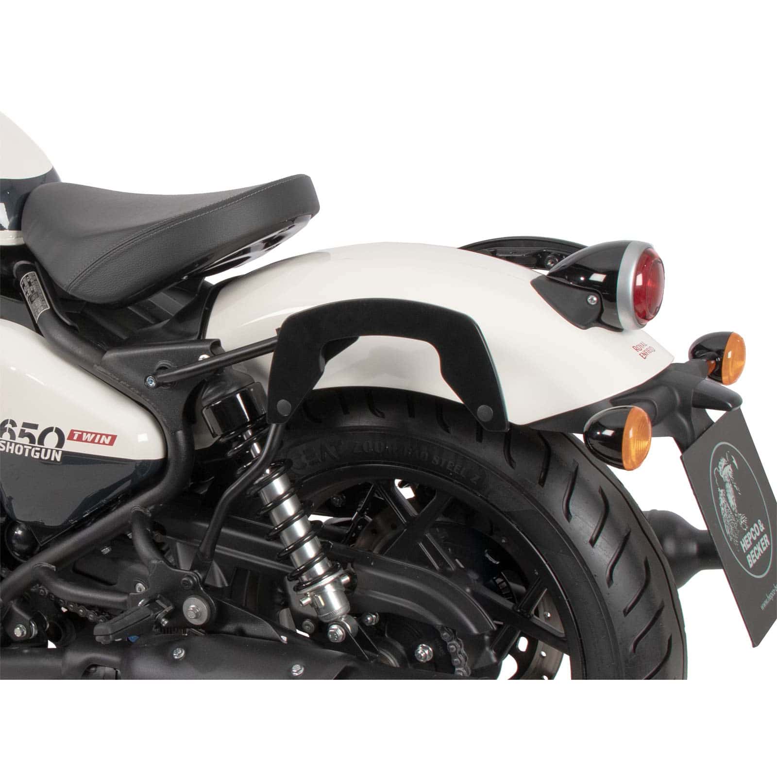 Hepco & Becker Seitentaschenhalter C-Bow schwarz für Royal Enfield Shotgun - Motorradzubehör - Motorradgepäck