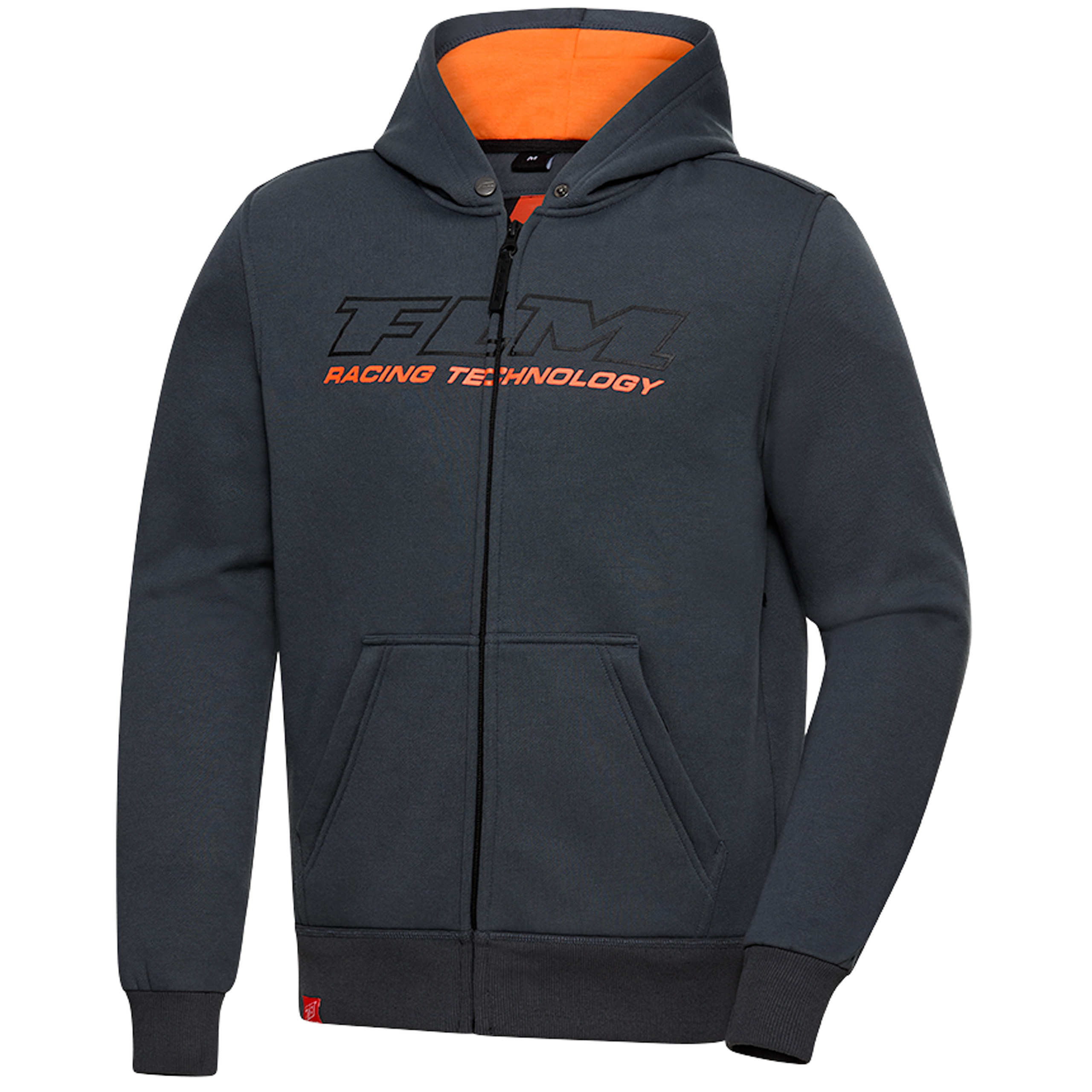 FLM Drift Pro hoodie anthracite/red