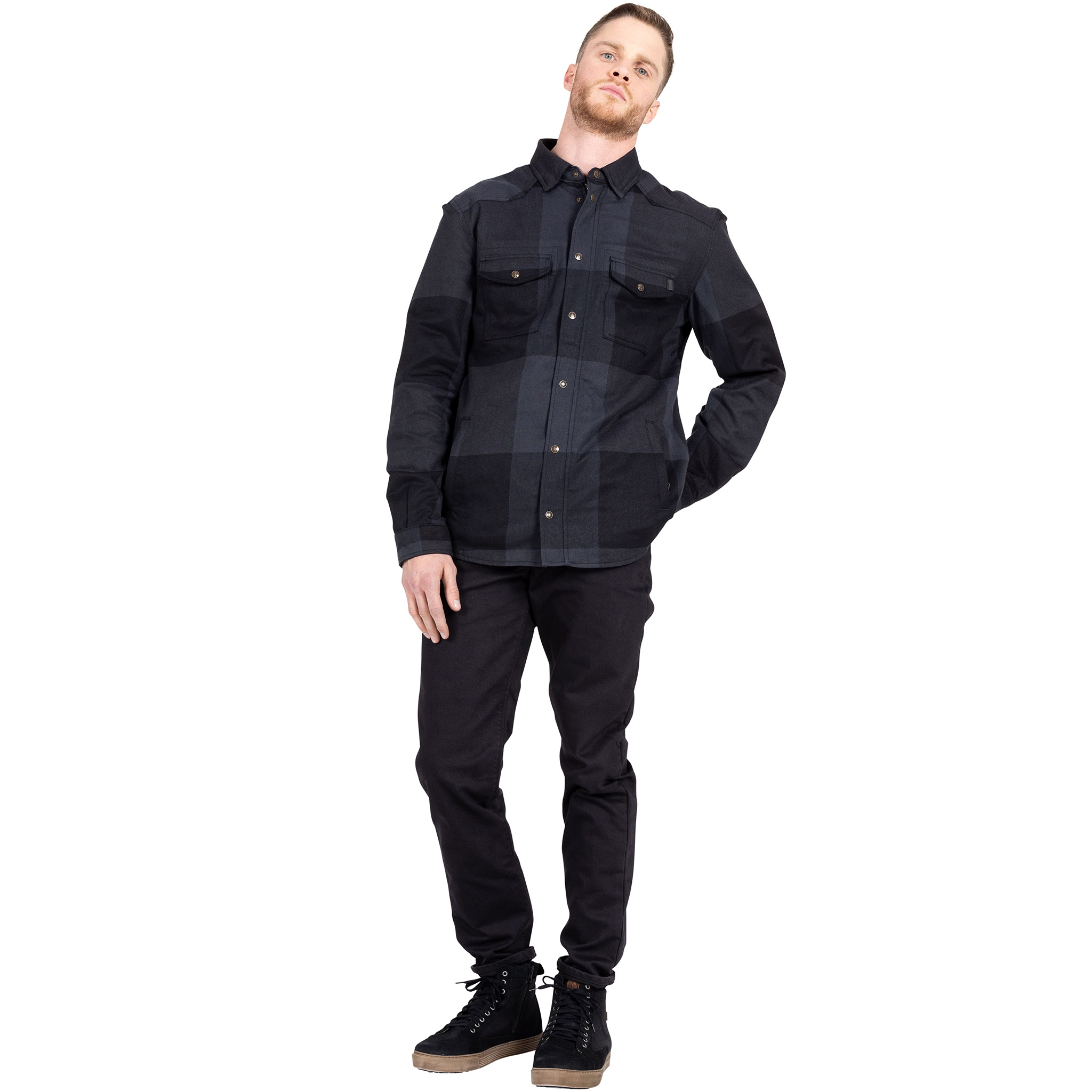 John Doe-Classic Tapered Jeanshose schwarz-0000496011001