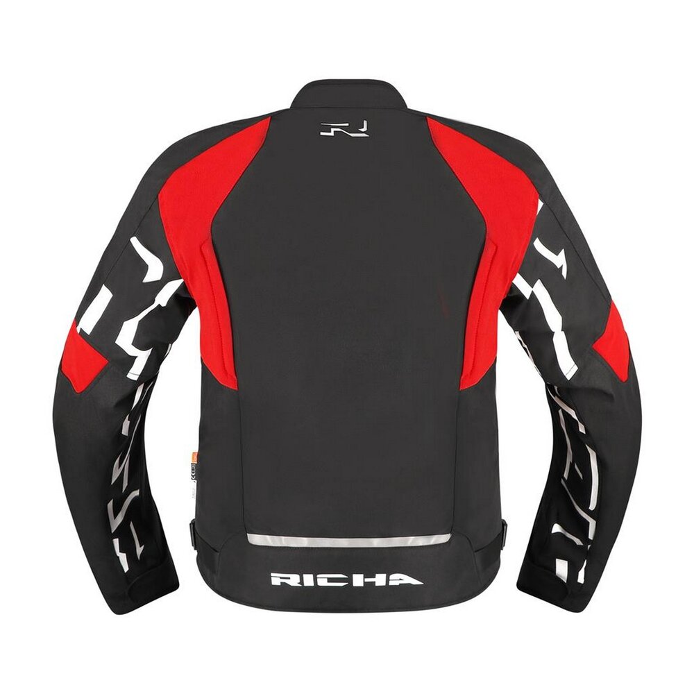 Richa-Stradale Tex WP Textiljacke weiß/rot M-0001832999115009