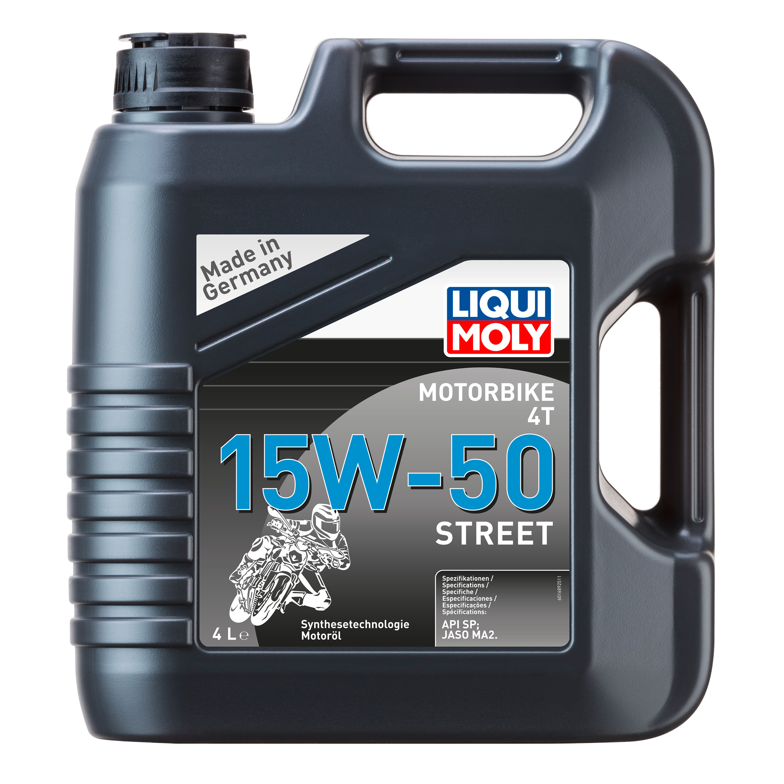 Liqui Moly Motoröl Motorbike 4T 15W-50 Street 4 Liter - Motorradzubehör - Öle & Schmiermittel