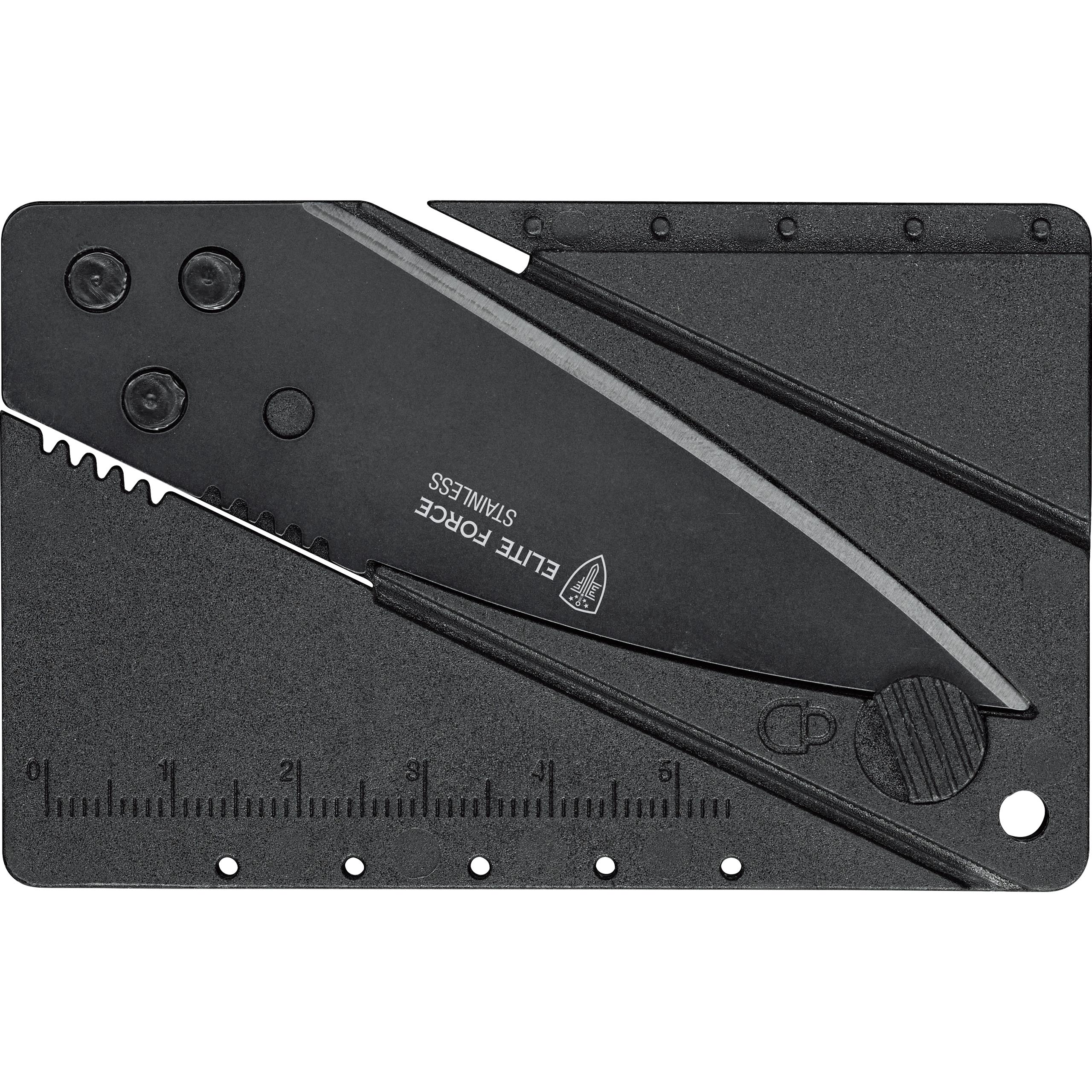 Elite Force-Mission Knife 144mm Faltmesser in Kartengröße-5730301182005090