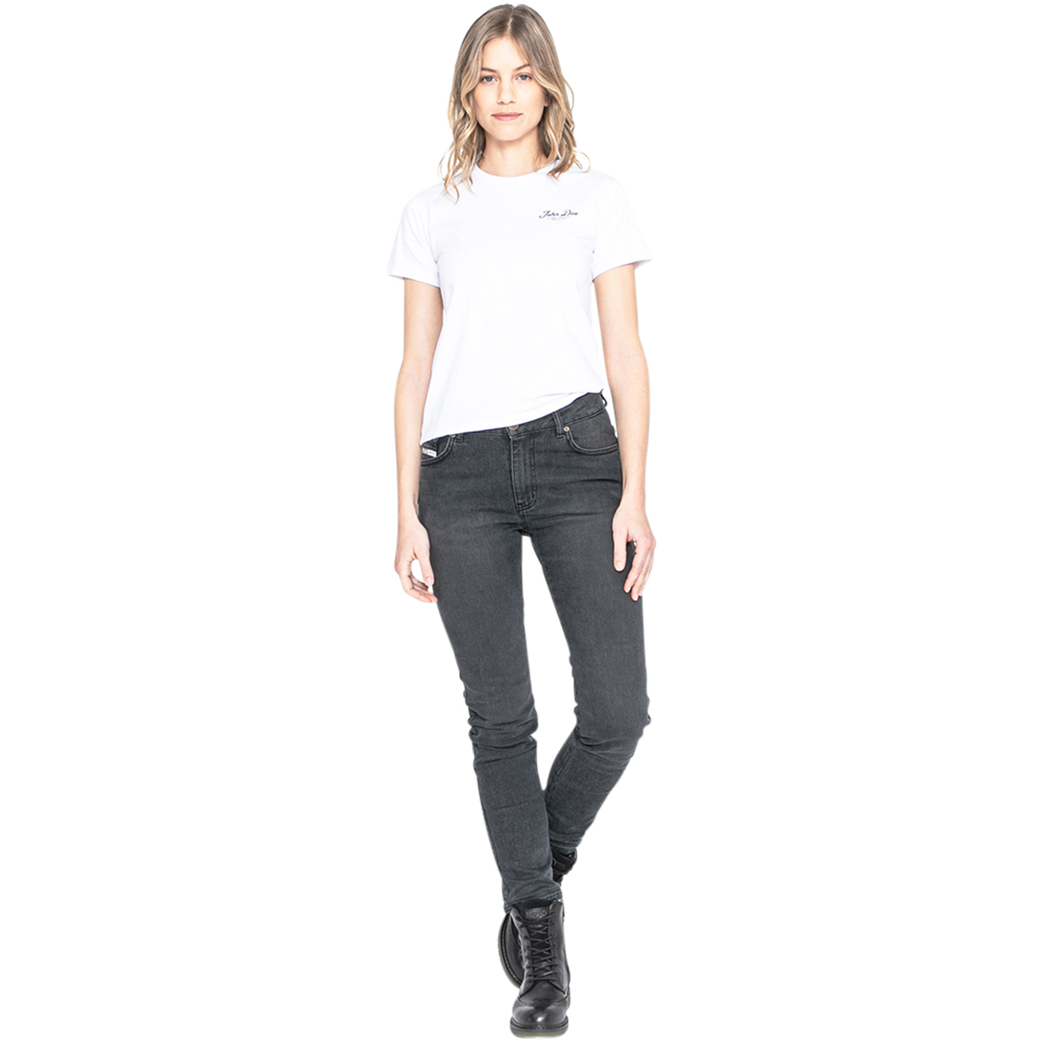 John Doe-Jane High Mono Damen Jeanshose black raw 32/30-2111501999007227