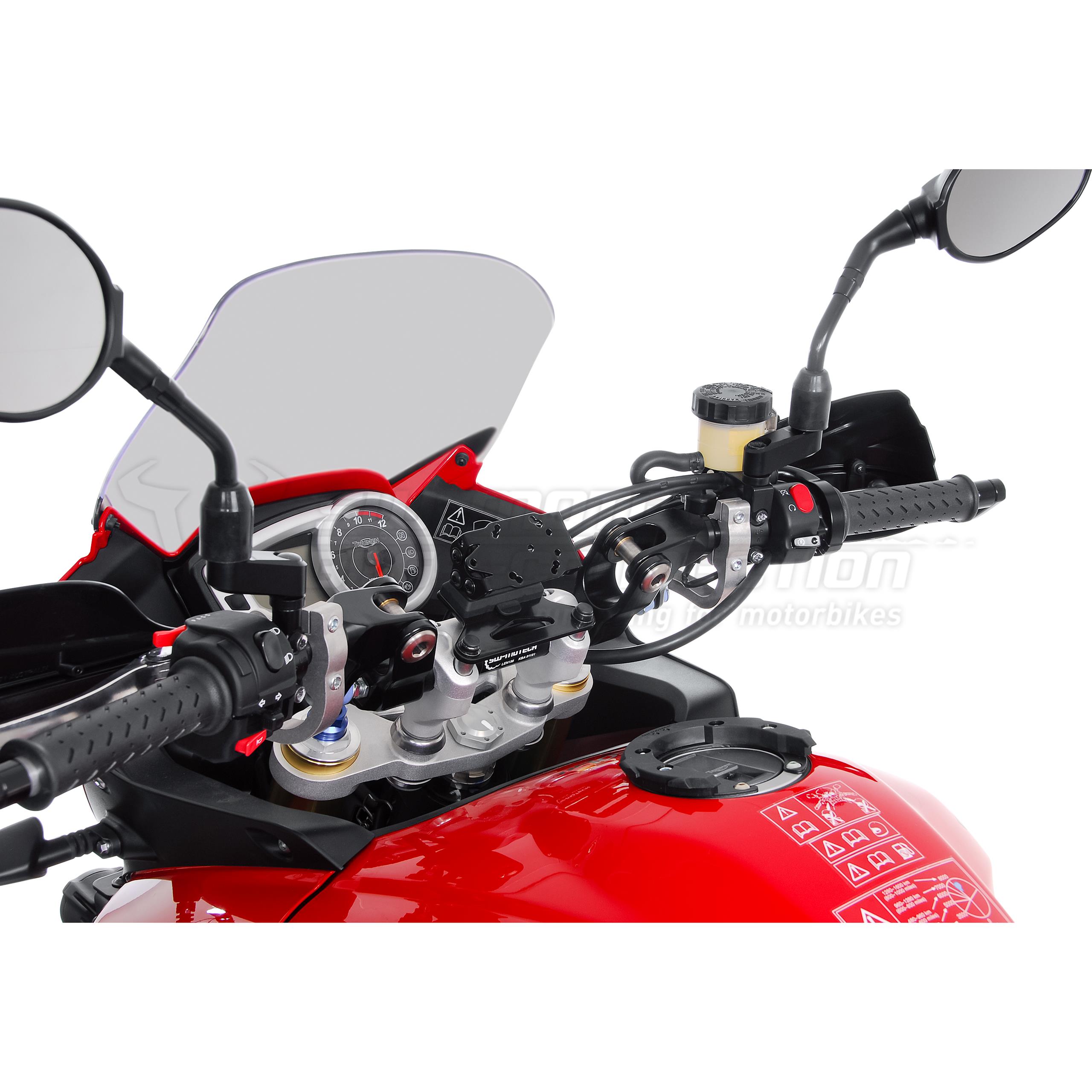 SW-MOTECH-Navi-Halter Quick-Lock an Lenker GPS.11.646.10202/B-5663921181010420