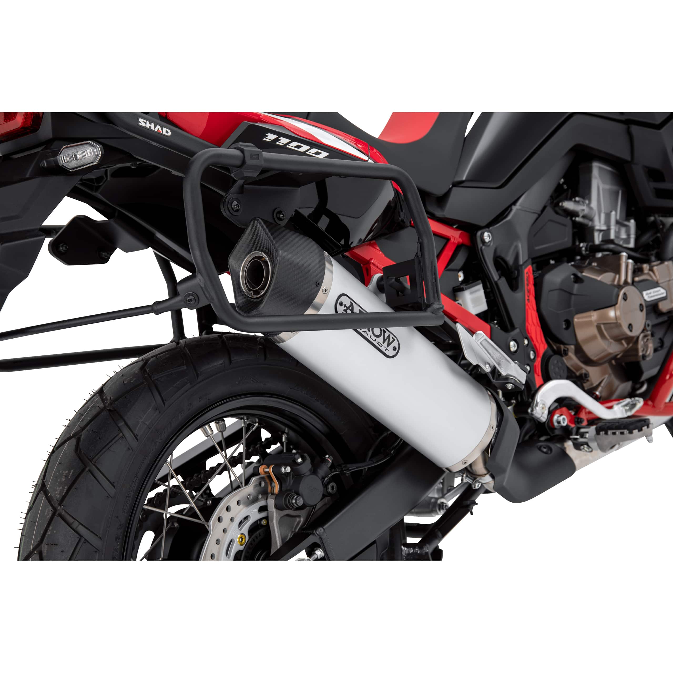 Arrow Exhaust Race-Tech Auspuff 72625AK Alu/Carbon für Honda CRF 1100 - Motorradteile & Ersatzteile - Auspuff