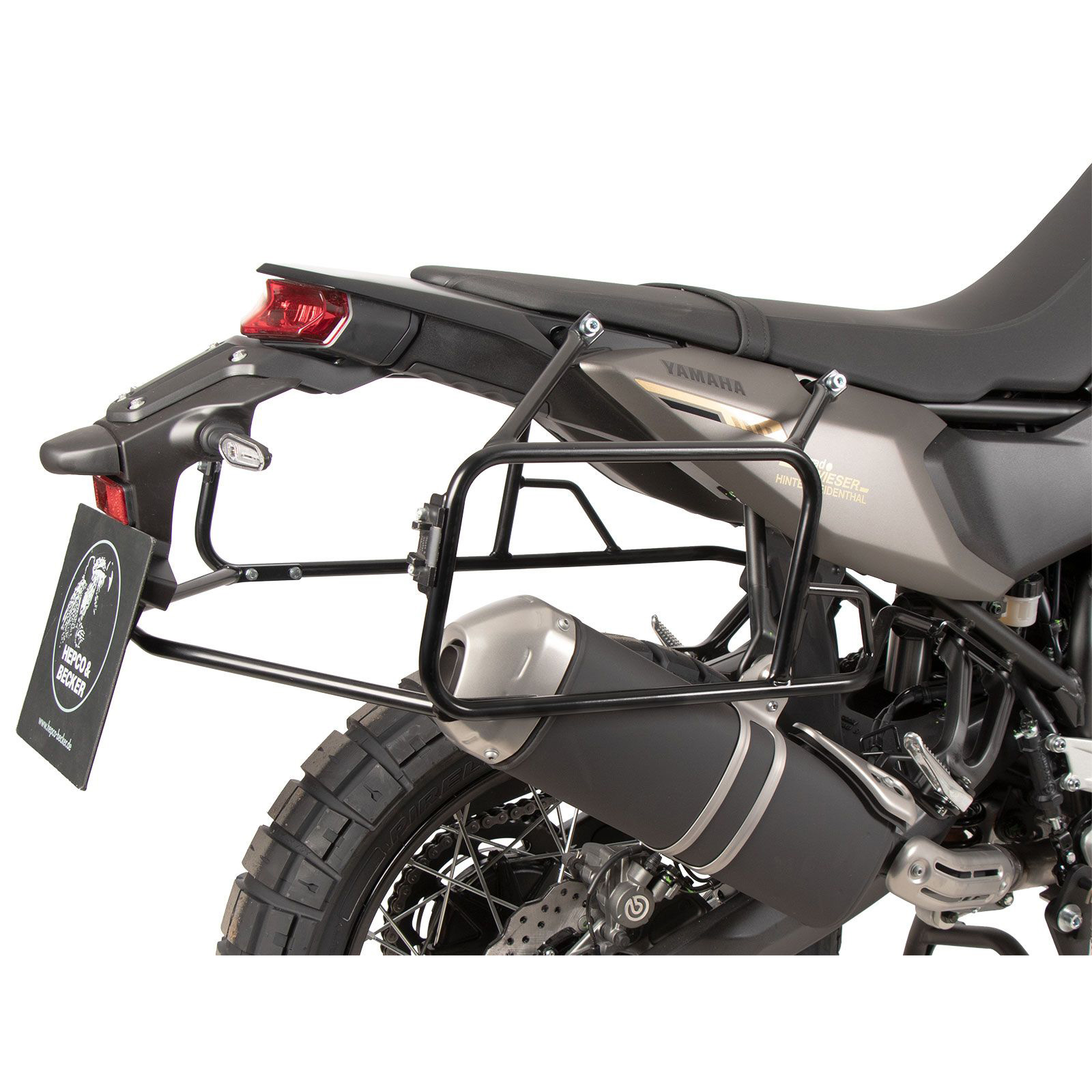 Hepco & Becker Seitenkofferträger schwarz für Yamaha Tenere 700 Rally 2025- - Motorradzubehör - Motorradgepäck
