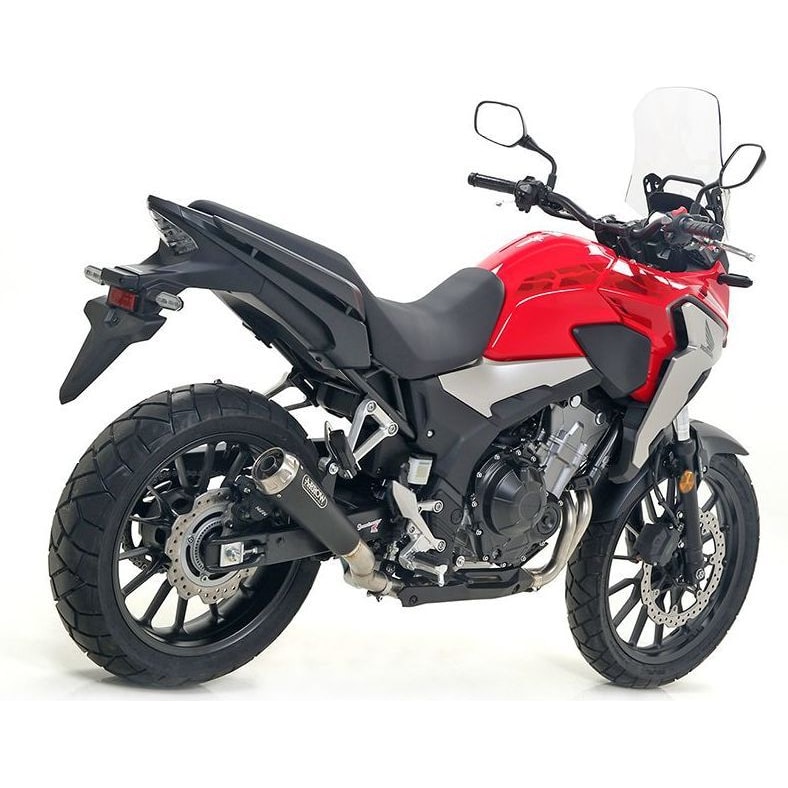 Arrow Exhaust-Auspuff Pro-Race 71896PRN schwarz für Honda CB 500 X 19-24-5704841000999018
