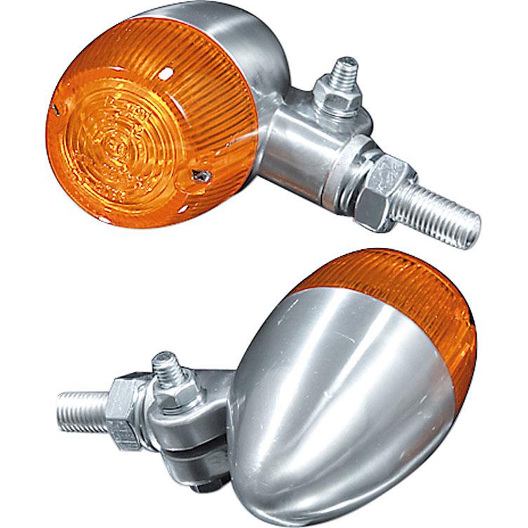 HIGHSIDER smart-Blinker Bullet Light 1 12V/21W M10 Stange Alu-5548721