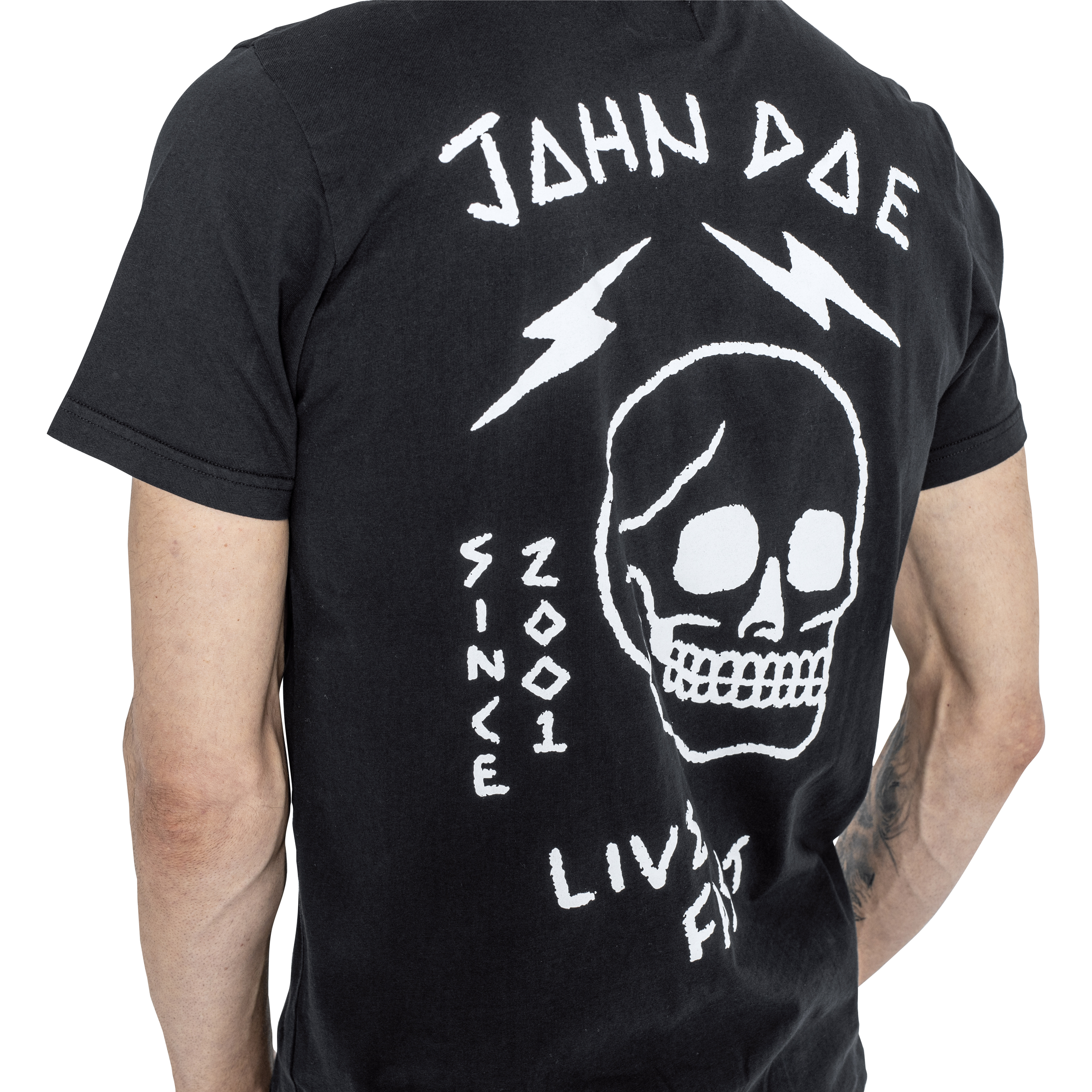 John Doe-T-Shirt Live Fast Skull schwarz M-8021121999001009