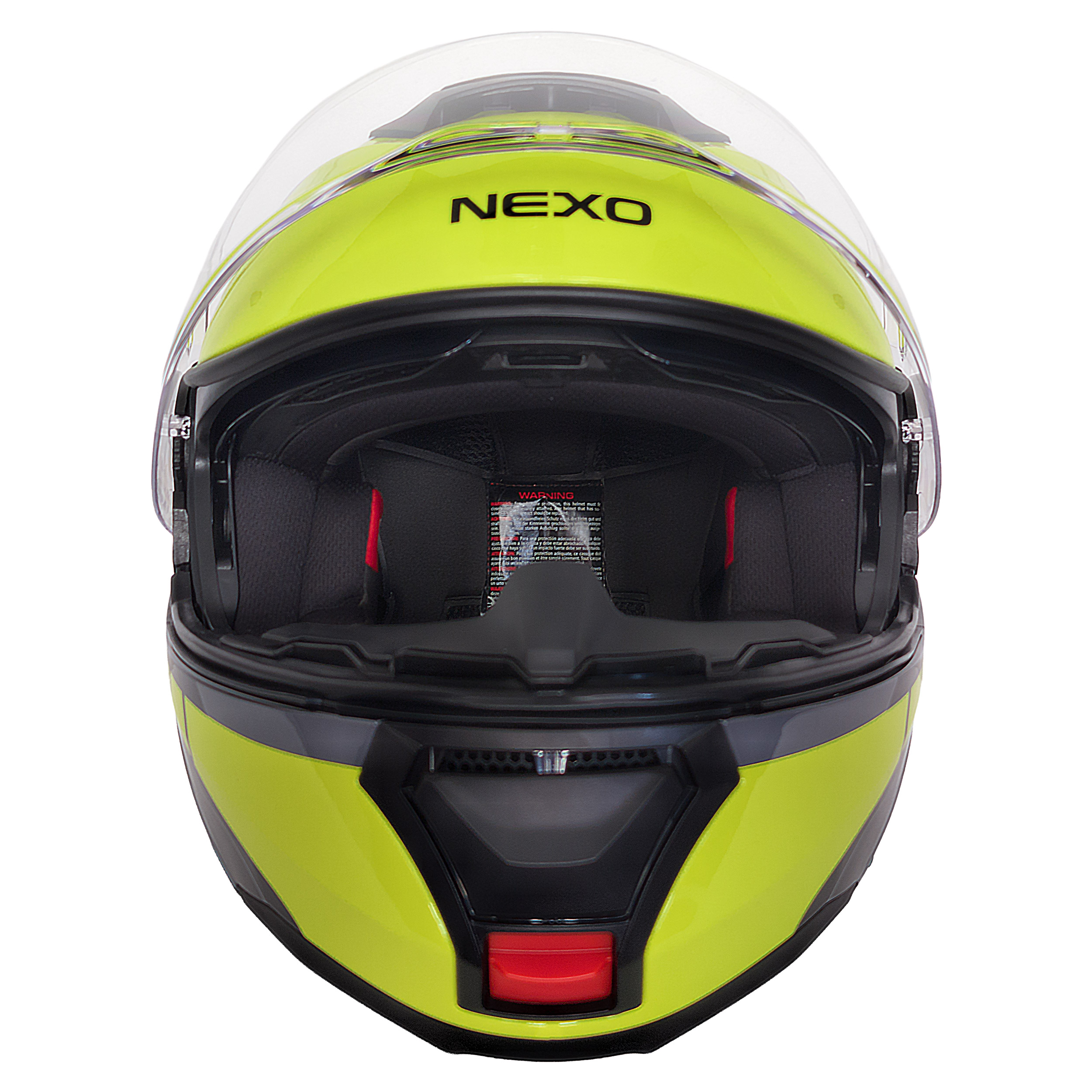 Nexo-Klapphelm Comfort II  Gelb Dekor #26 XL-4701291999065011