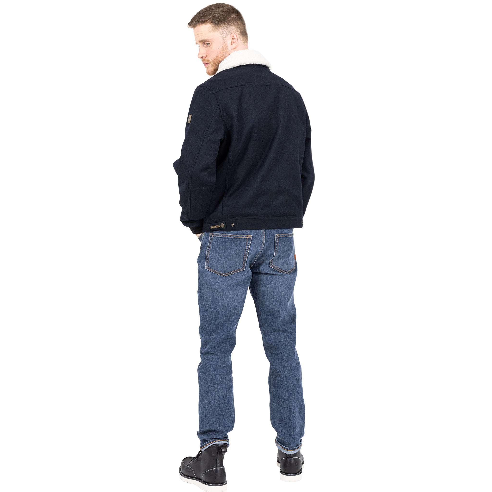 John Doe-Escape Wolljacke blau XL-0000458005003011