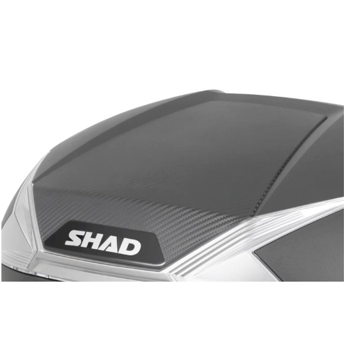 Shad lid cover D1B47ER unpainted for SH47 topcase