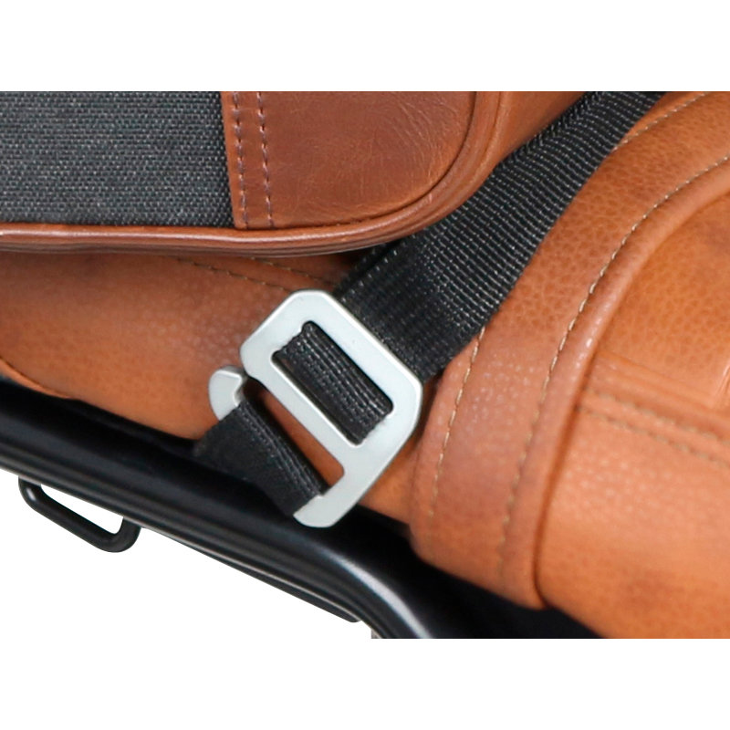 Shad-Hecktasche Cafe Racer SR28 27 Liter schwarz/braun-5733831212000020