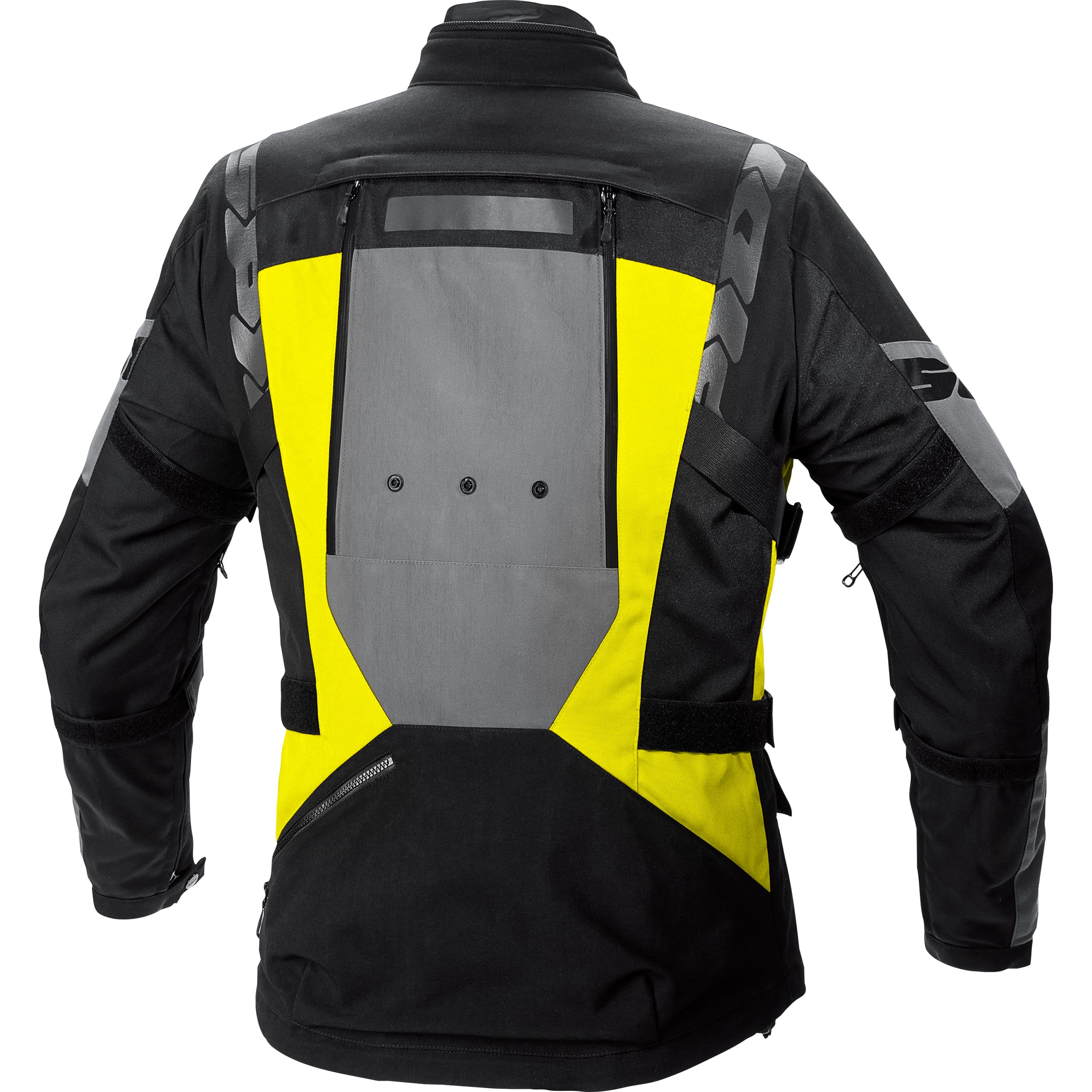 SPIDI-4 Season Evo H2Out Textiljacke schwarz/gelb XL-2016361999009011