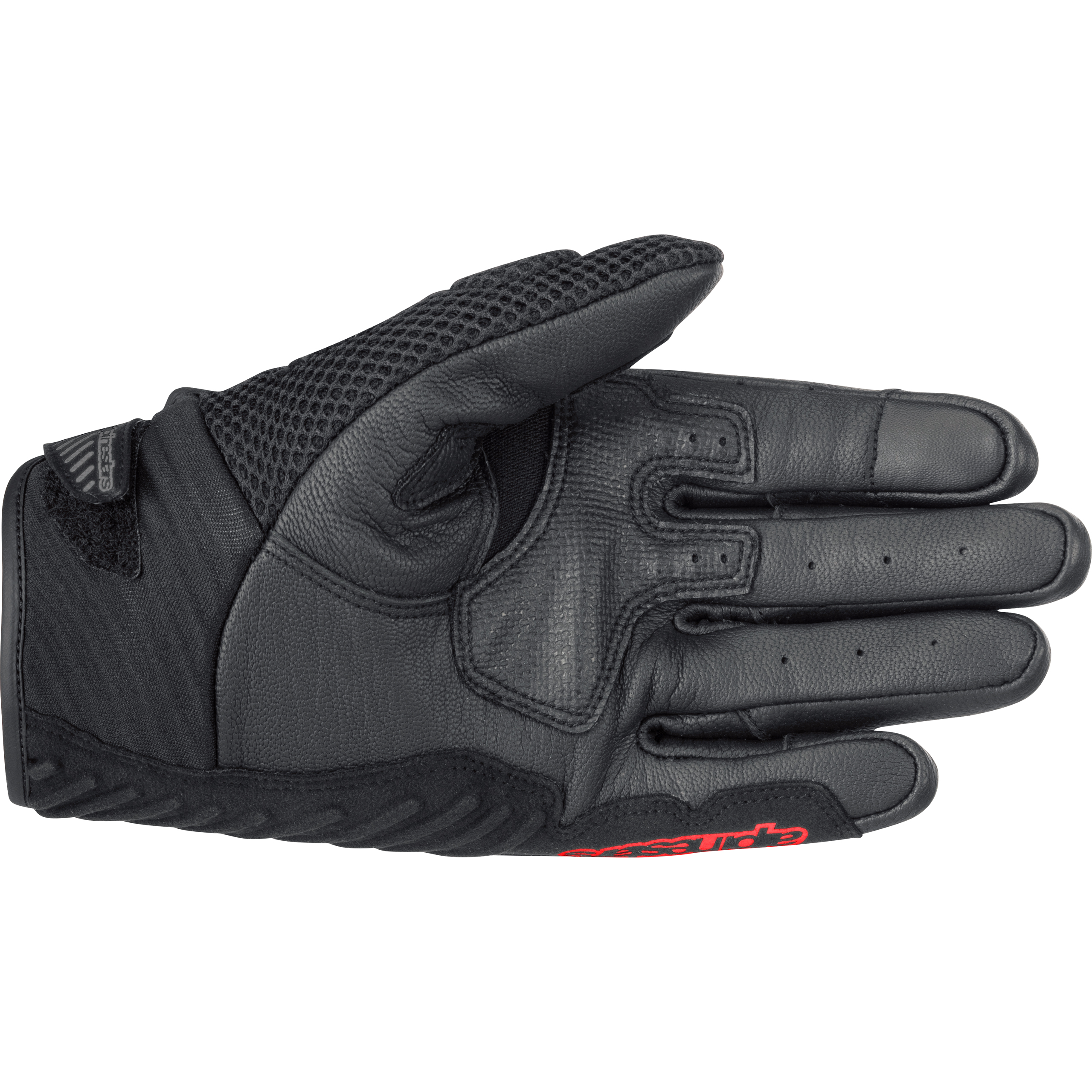 Alpinestars-SMX-1 R Handschuh schwarz/rot L-3111501007002010