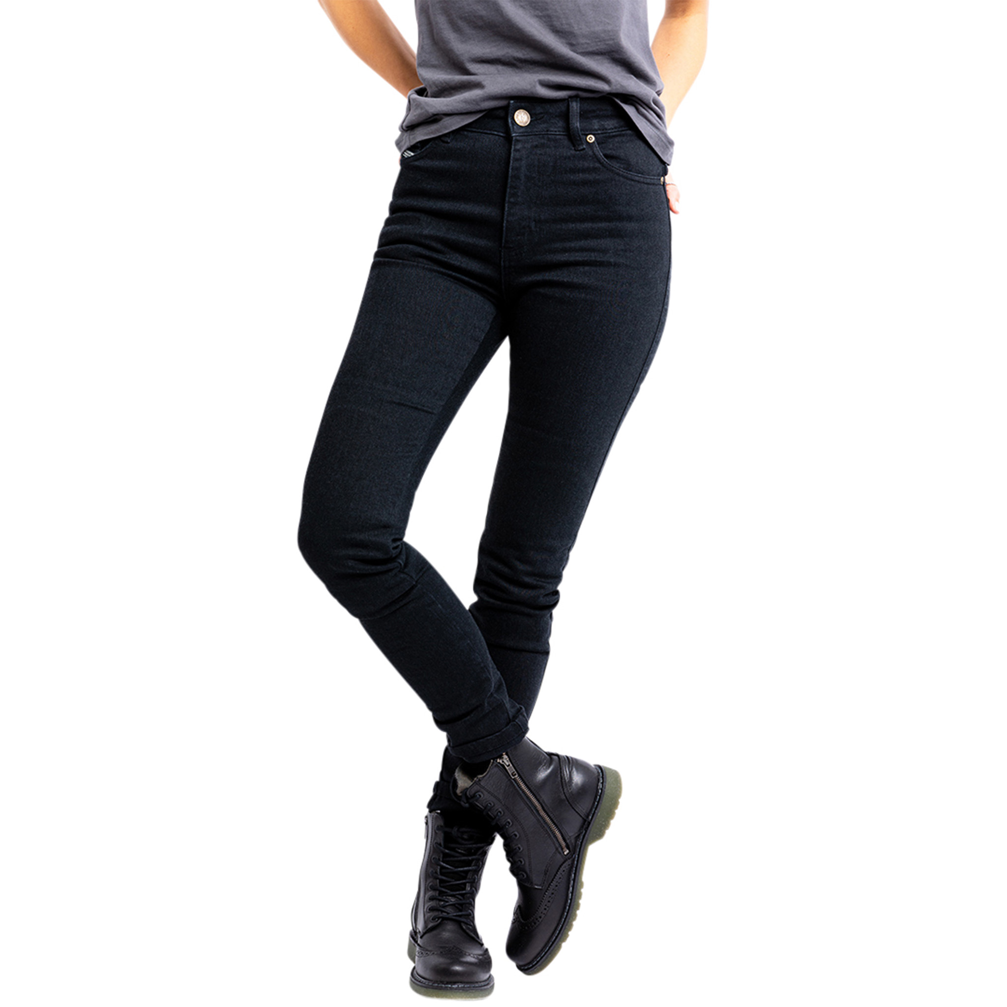 John Doe-Luna High Mono Damen Jeanshose black used 25/32-2100031999001219