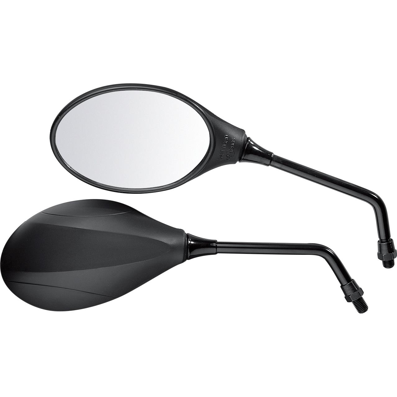 Smat Nord Lenkerspiegel M10x1,25R Exclusive schwarz links - Motorradteile & Ersatzteile - Motorradspiegel