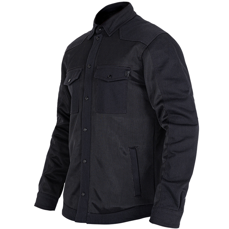 John Doe-Aero Mesh Motoshirt schwarz XXL-0001674005001012