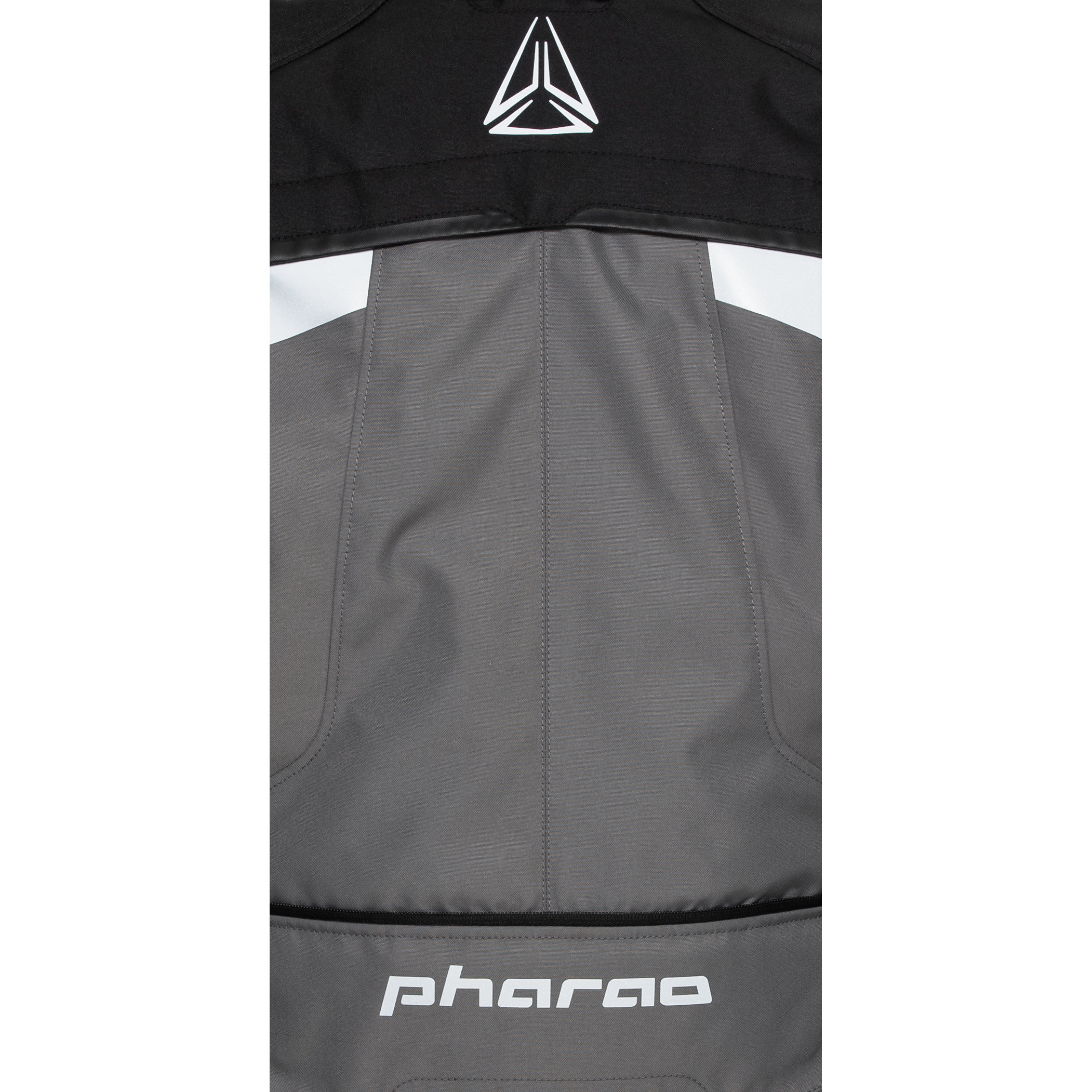 Pharao-Tura WP Adv. Textil-/Lederjacke grau/schwarz 3XL-2019351999010013