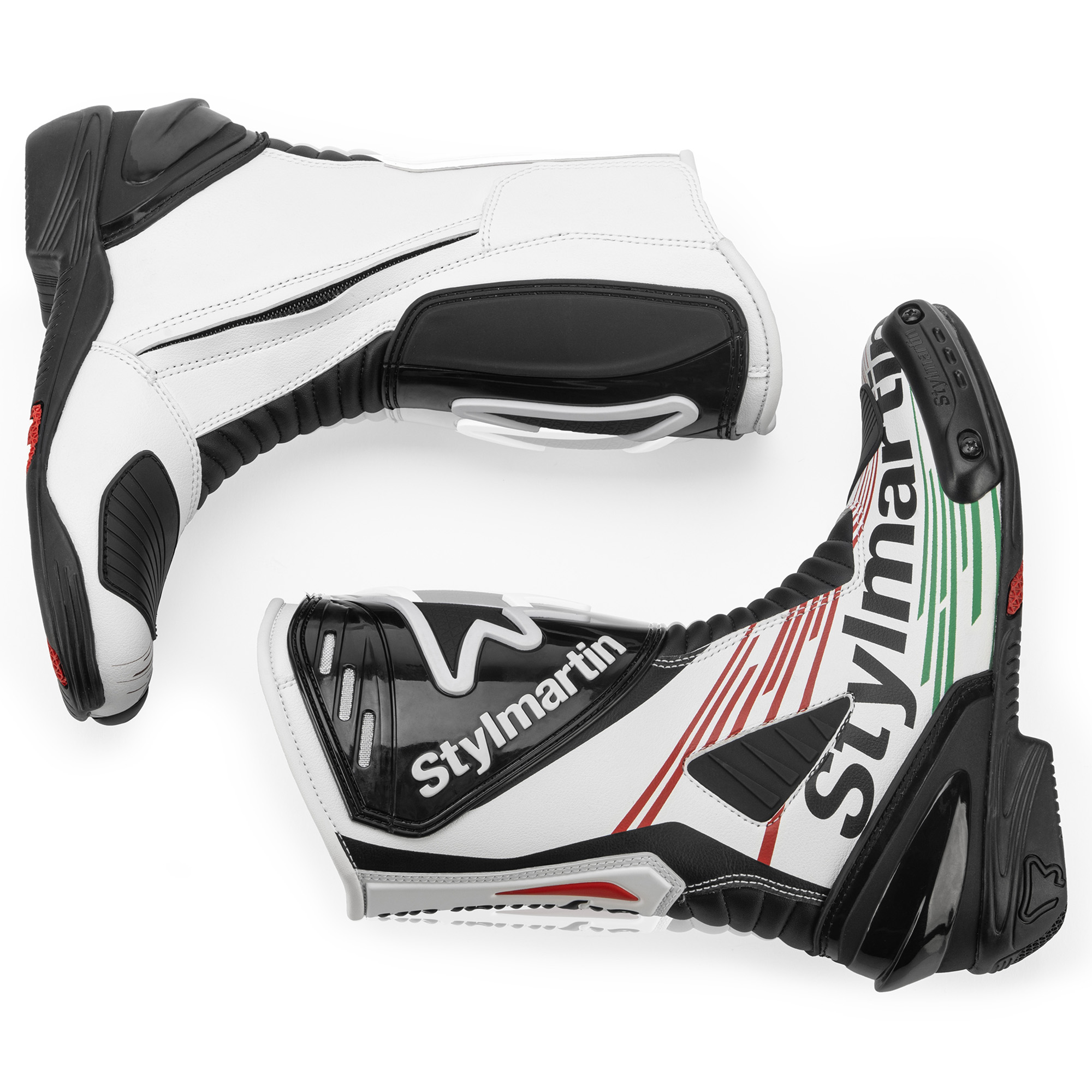 Stylmartin-Dream RS Evo Kinder Motorradstiefel weiß/schwarz-0001840999114