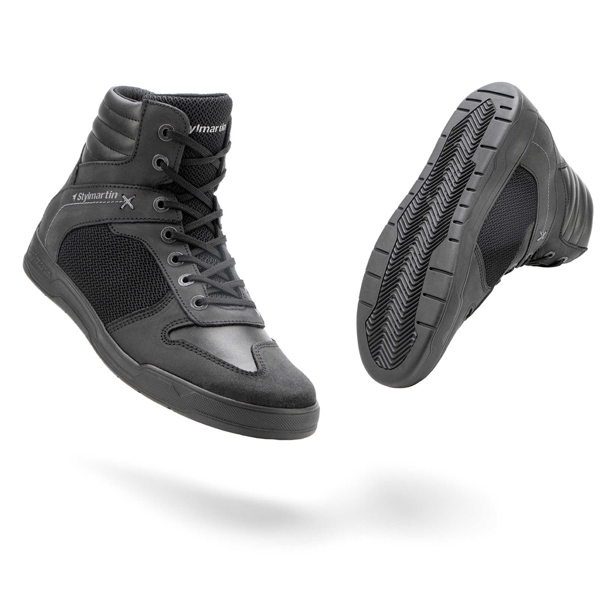 Stylmartin-Atom Evo Motorradsneaker schwarz 40-0001842999001740