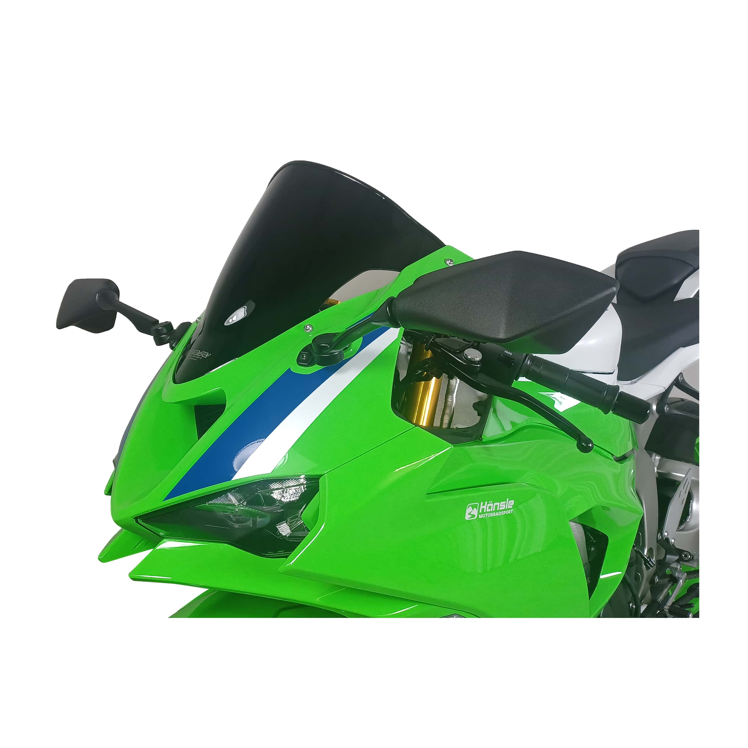MRA bulle Racing R noir pour Kawasaki Ninja